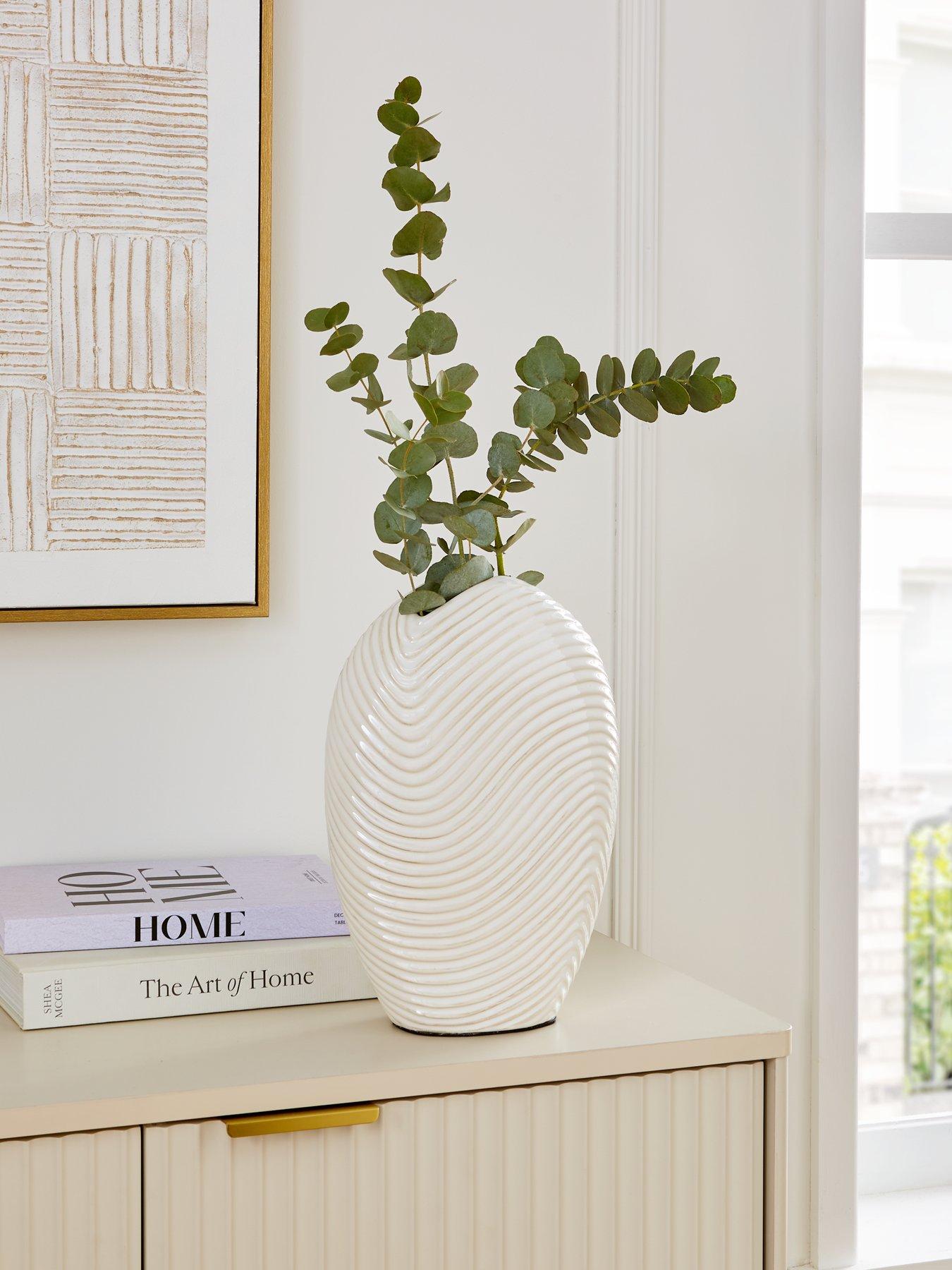 Very Home Wave Ceramic Vase