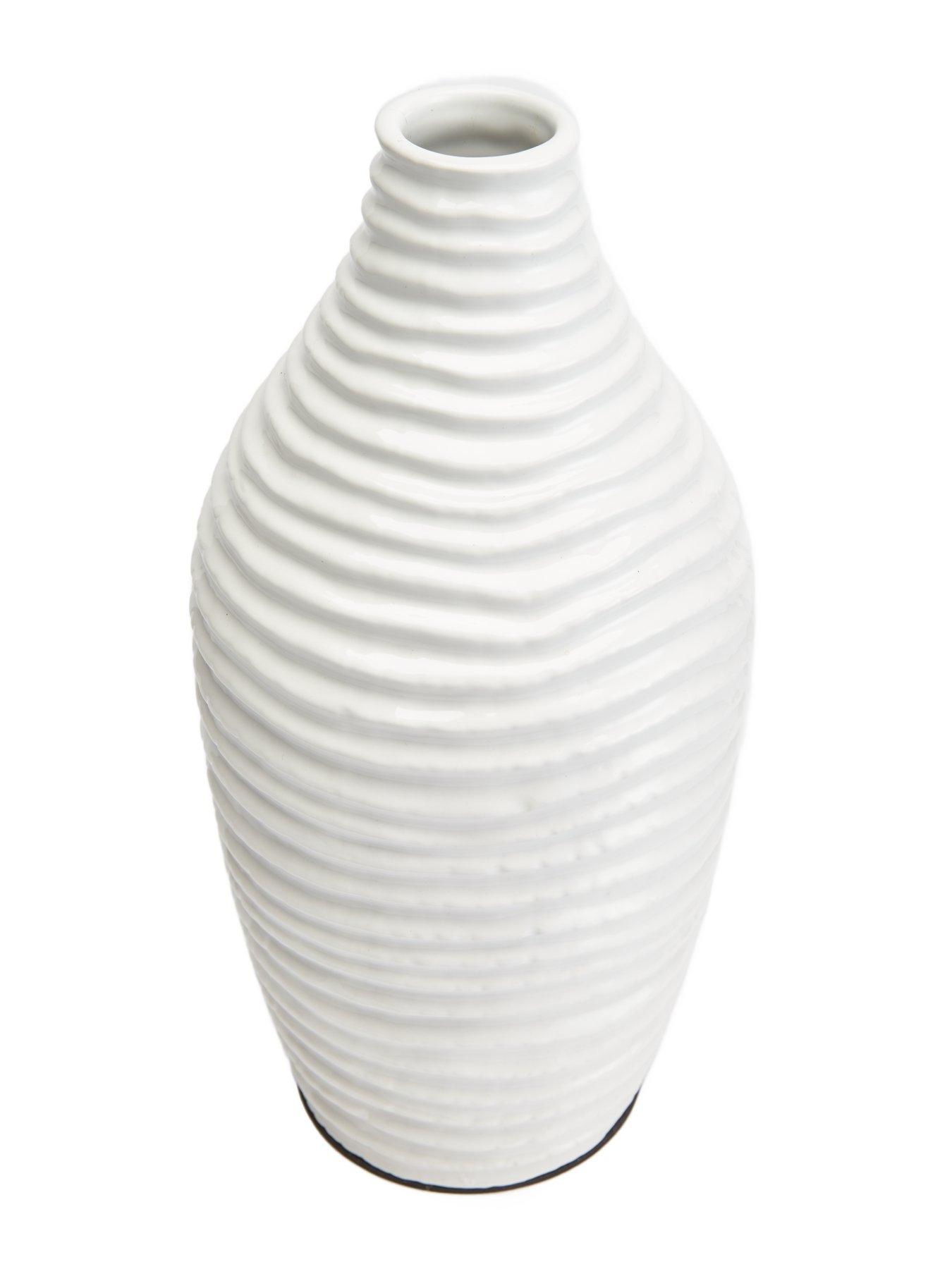 Image 3 of 5 of The Very Collection Ribbed Vase