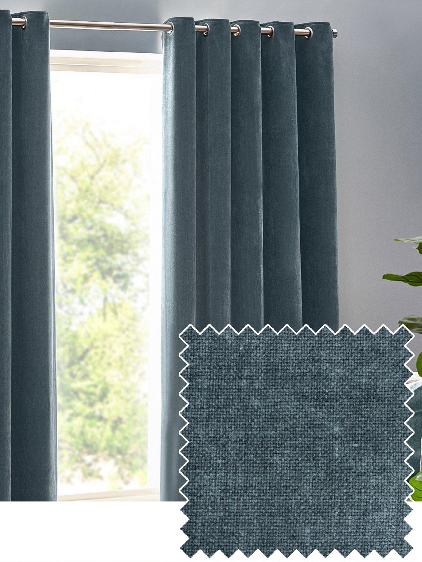 yard-heavyweight-chenille-eyelet-curtains