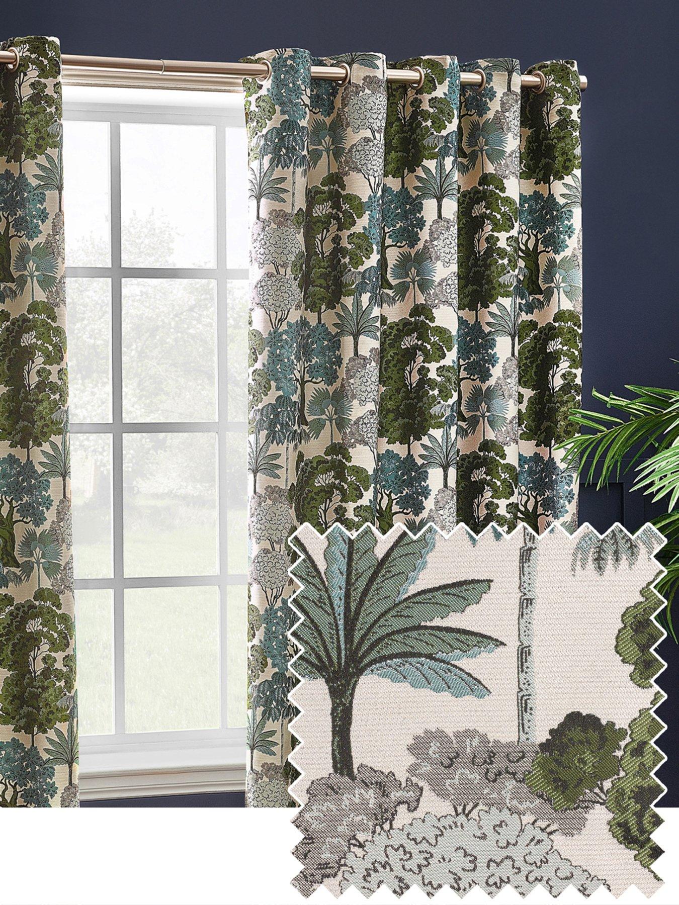 undefined Woodland Eyelet Curtains