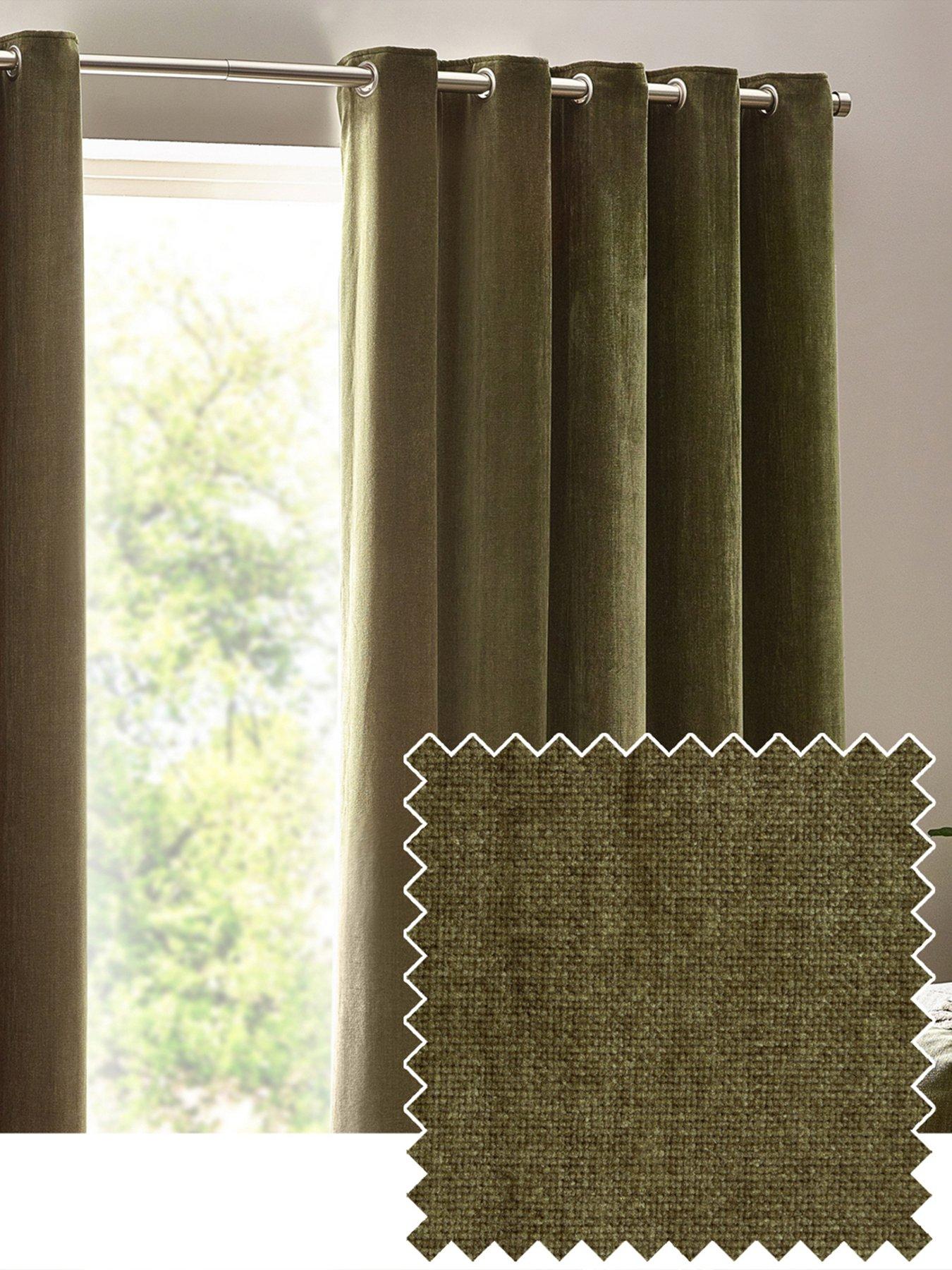 yard-heavyweight-chenille-eyelet-curtains
