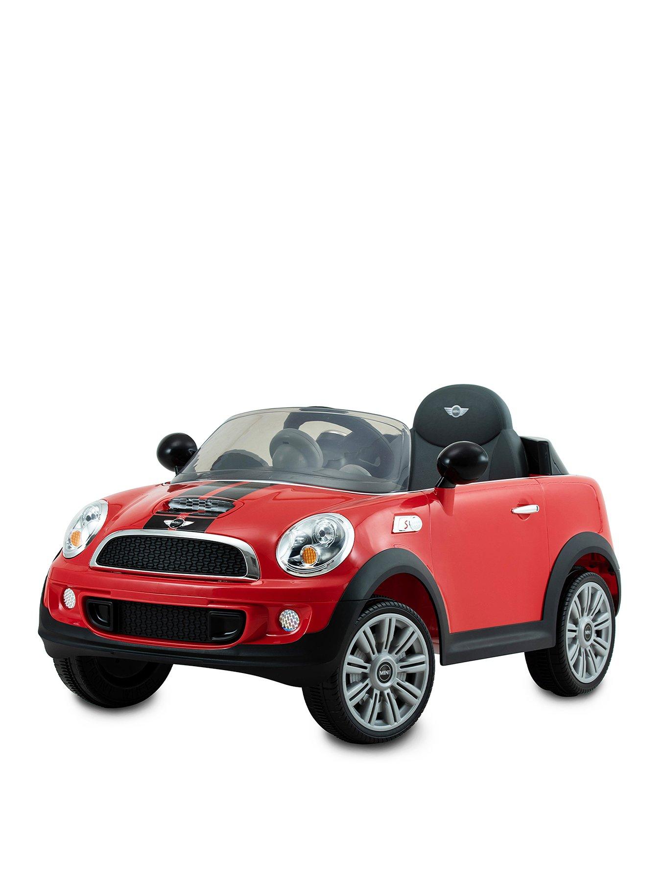  image of mini-cooper-s-roadster-6-volt-ride-onnbspcar-with-remote-control-red