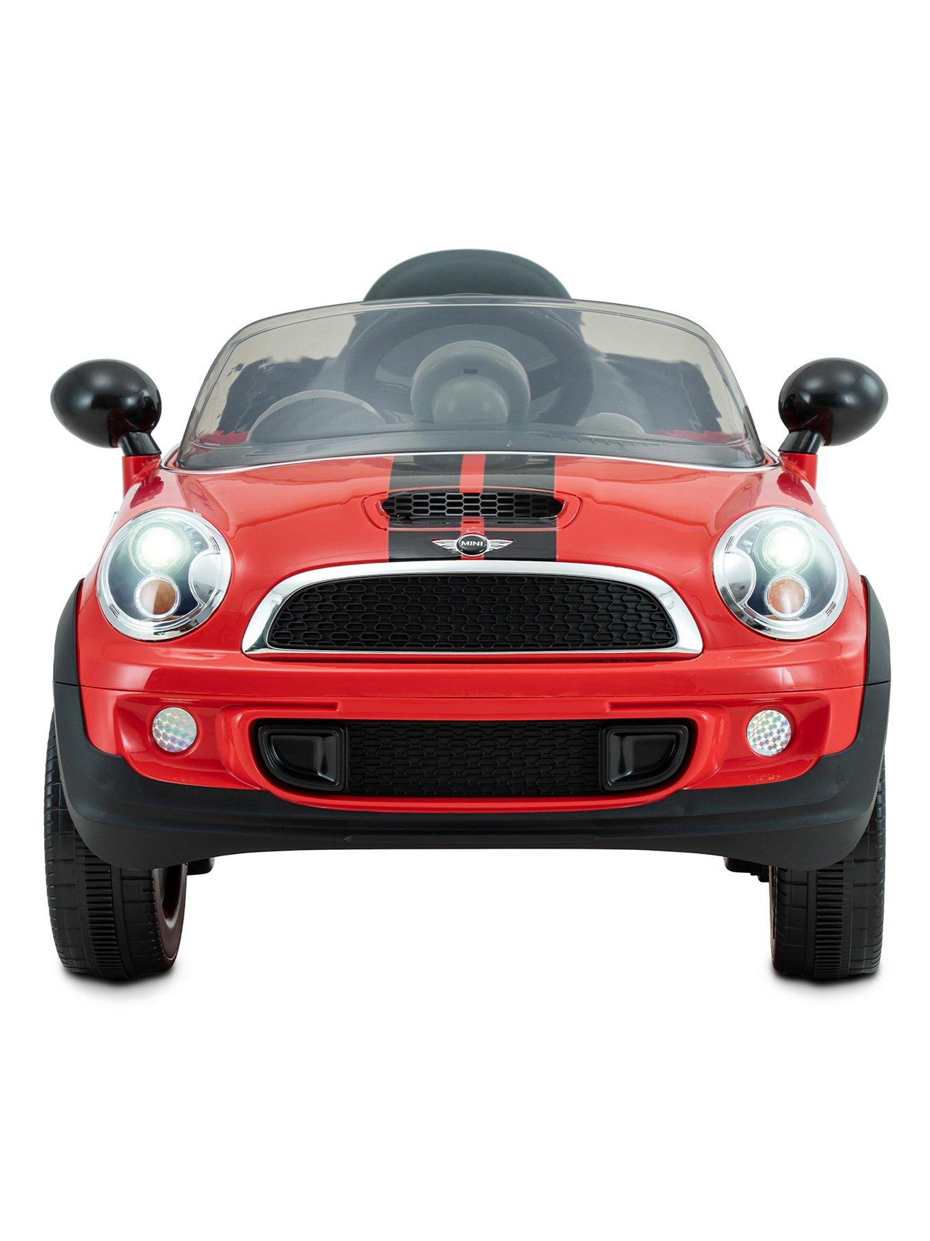  image of mini-cooper-s-roadster-6-volt-ride-onnbspcar-with-remote-control-red
