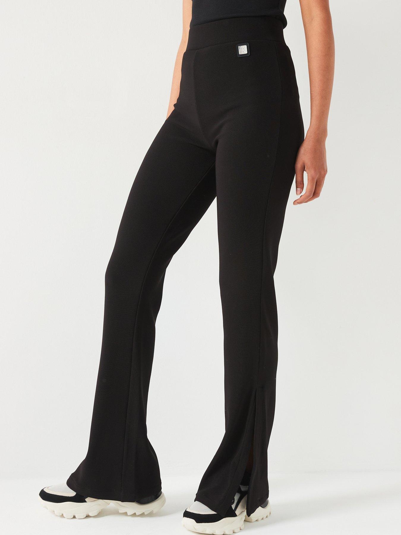 undefined Naessa Flare Trouser - Black