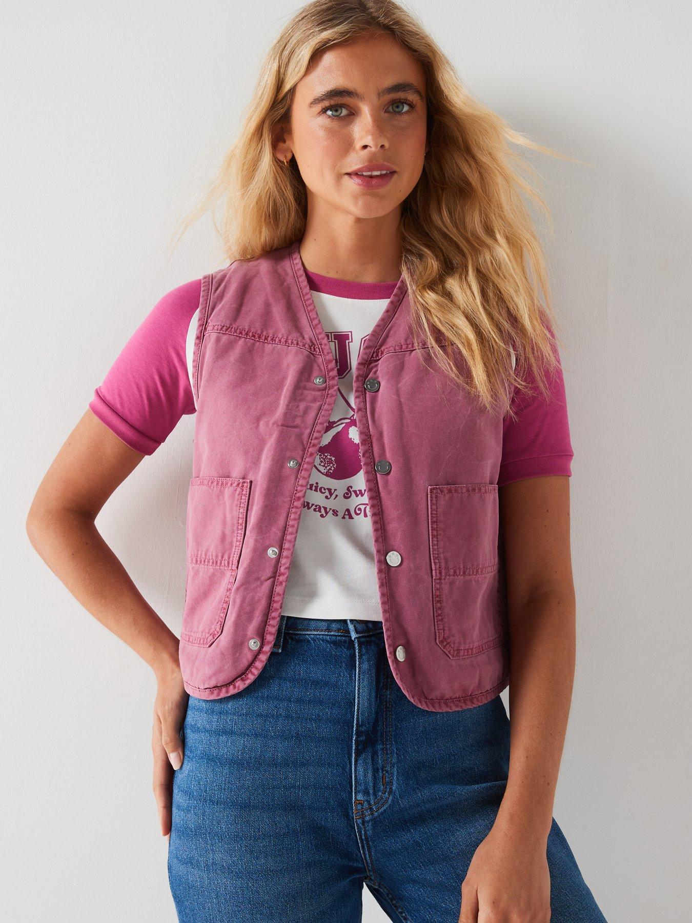 undefined Anula Lightweight Gilet - Pink