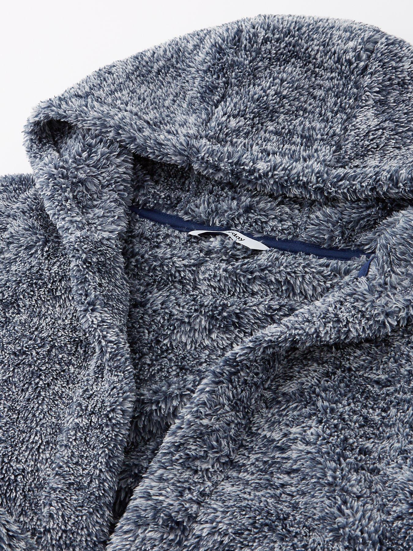 Image 4 of 4 of Everyday Boys Fleece Robe - Multi