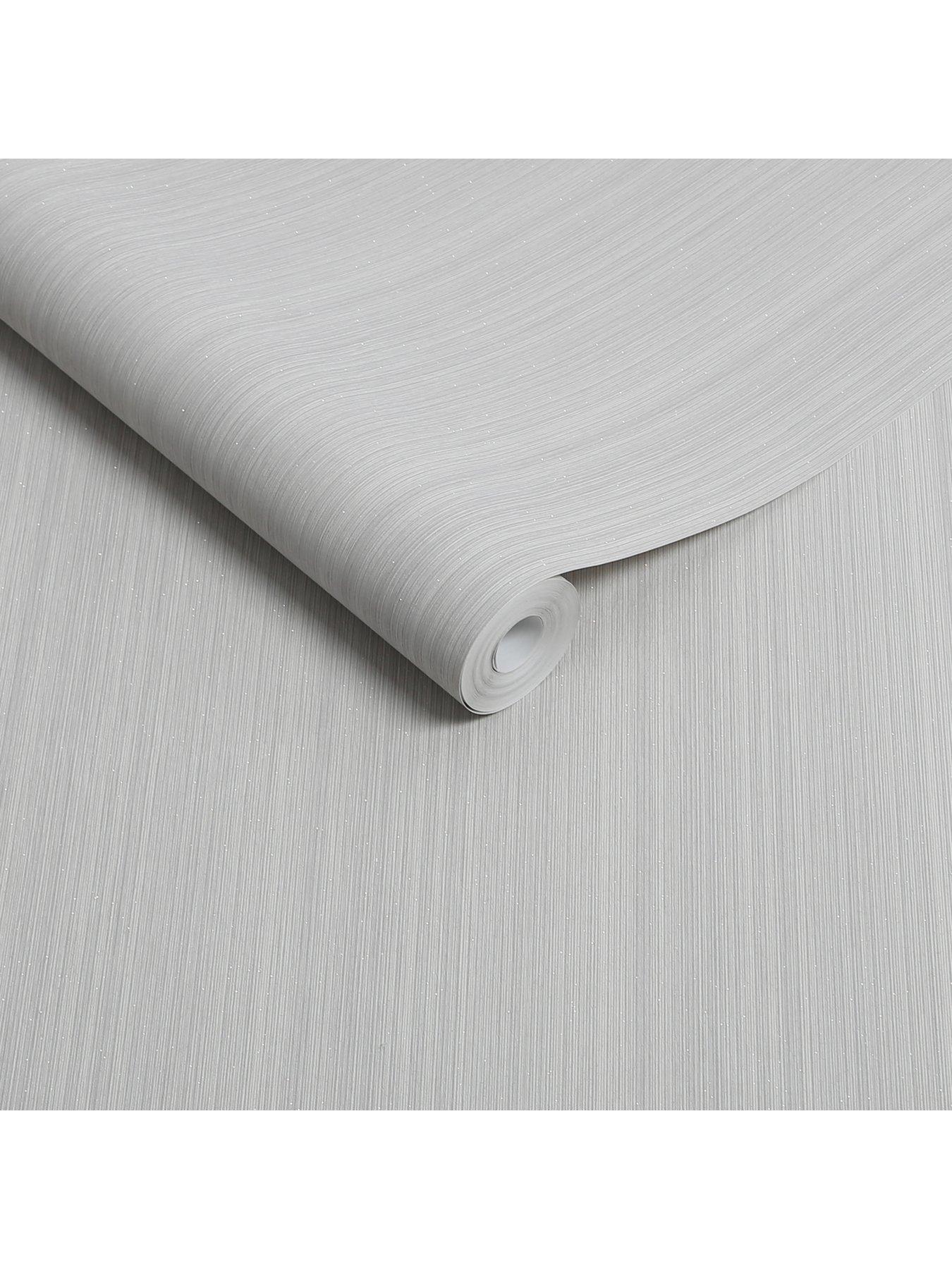 Image 2 of 3 of Superfresco Easy Glitter Stria - Silver Wallpaper