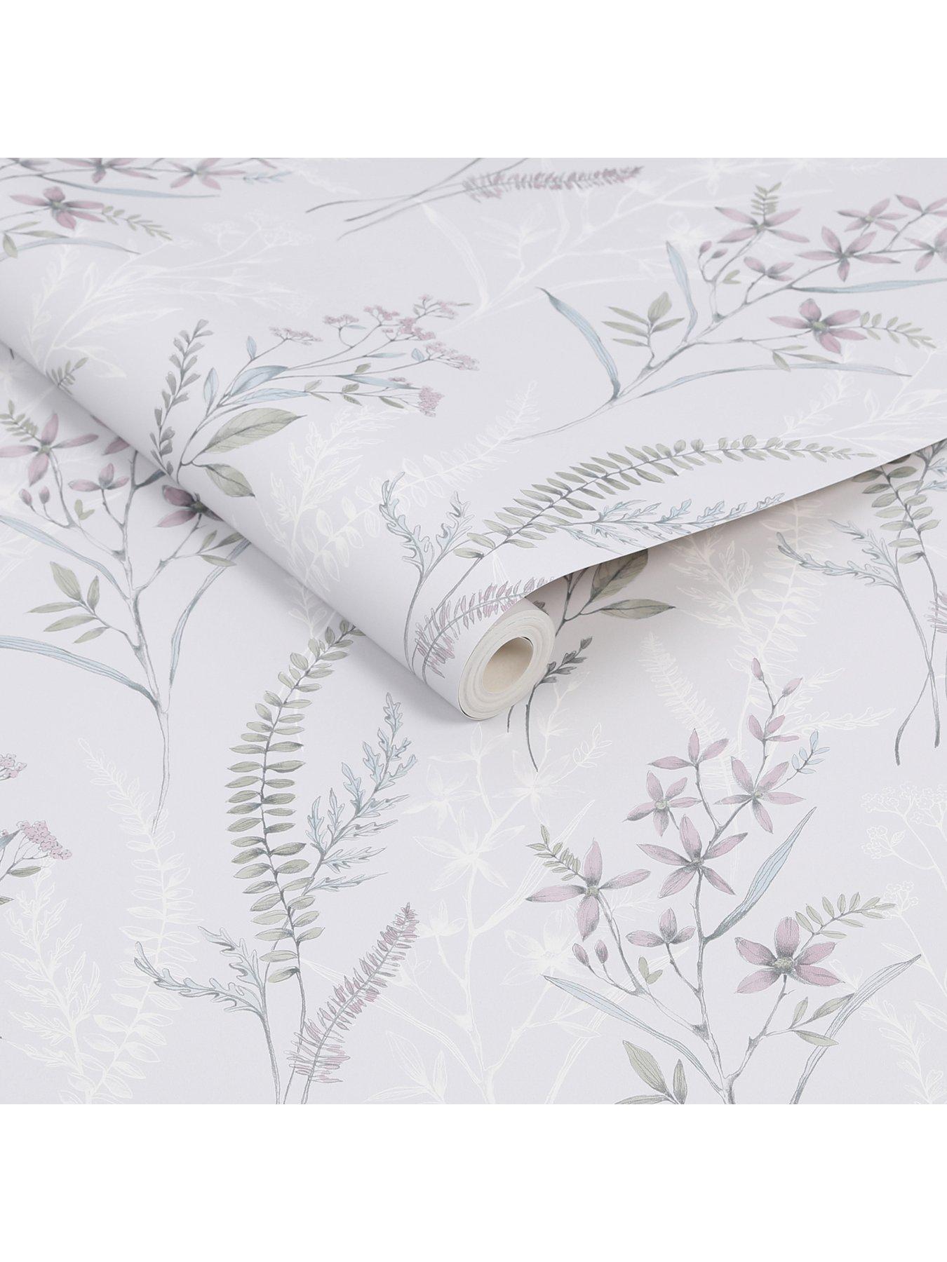  image of fresco-jasmine-mauve-wallpaper