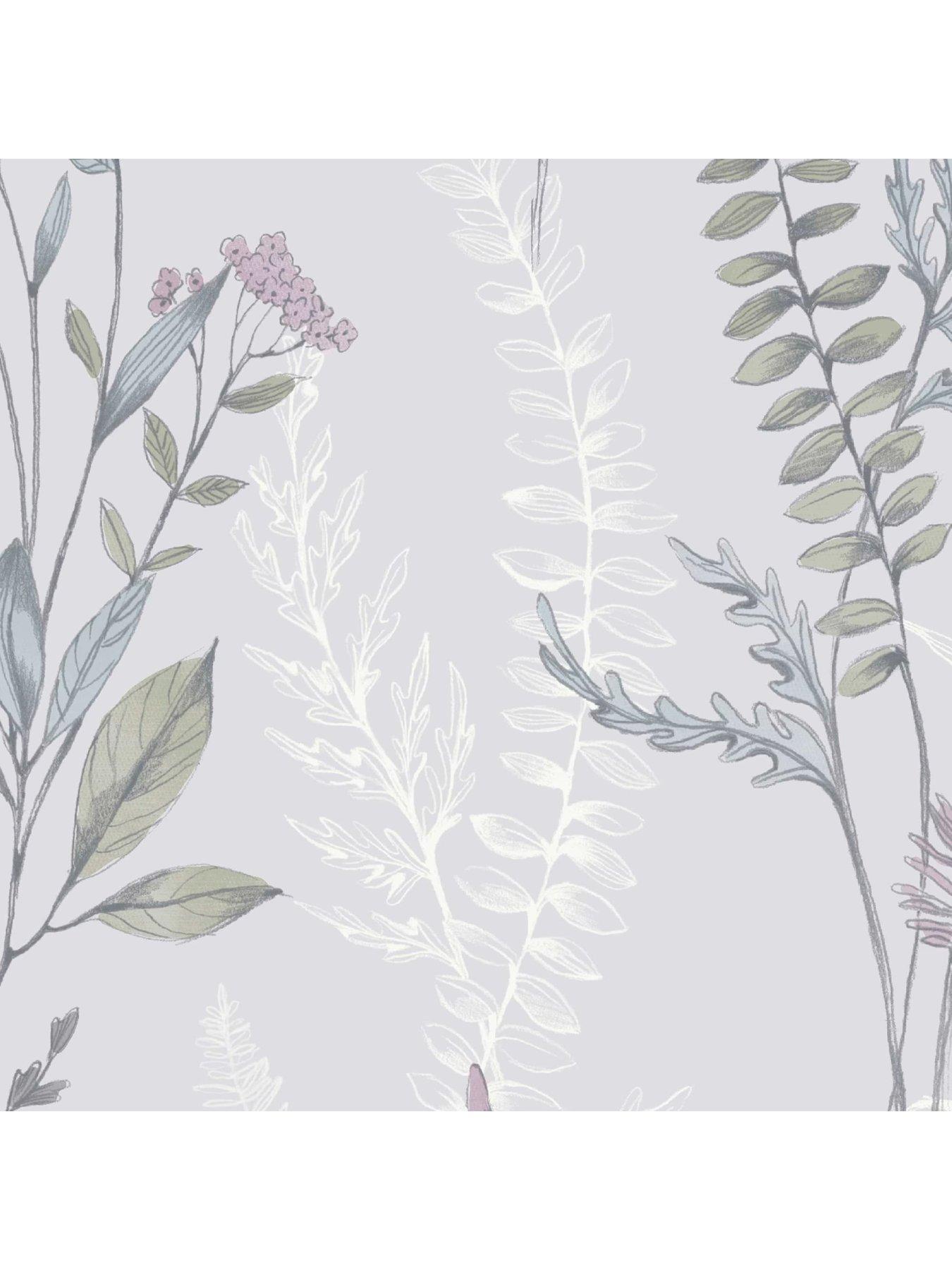  image of fresco-jasmine-mauve-wallpaper