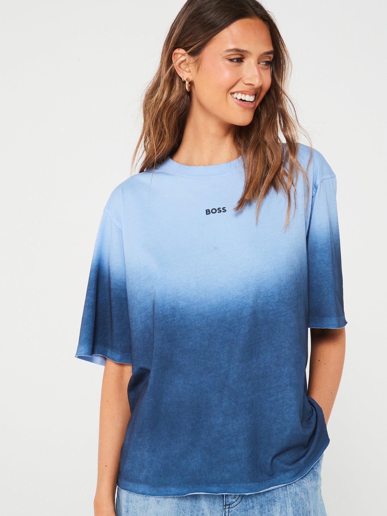 undefined Enis Ombre T-shirt - Blue