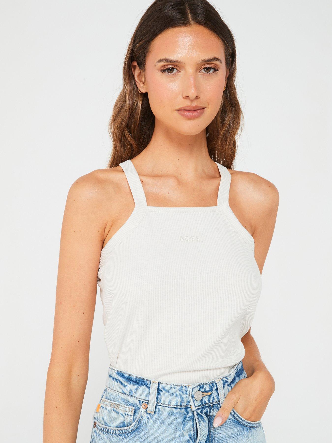 undefined Egoi Logo Square Neck Vest - Grey