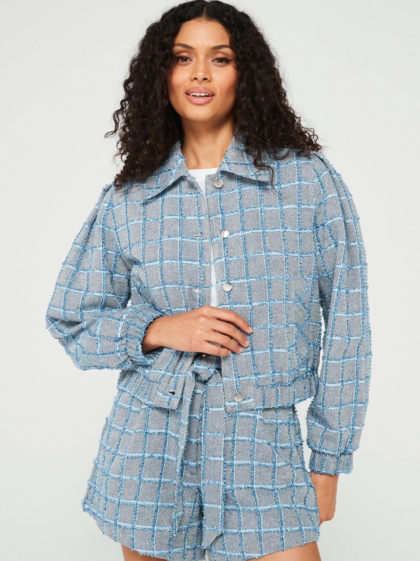undefined Jeofila Denim Jacket - Blue