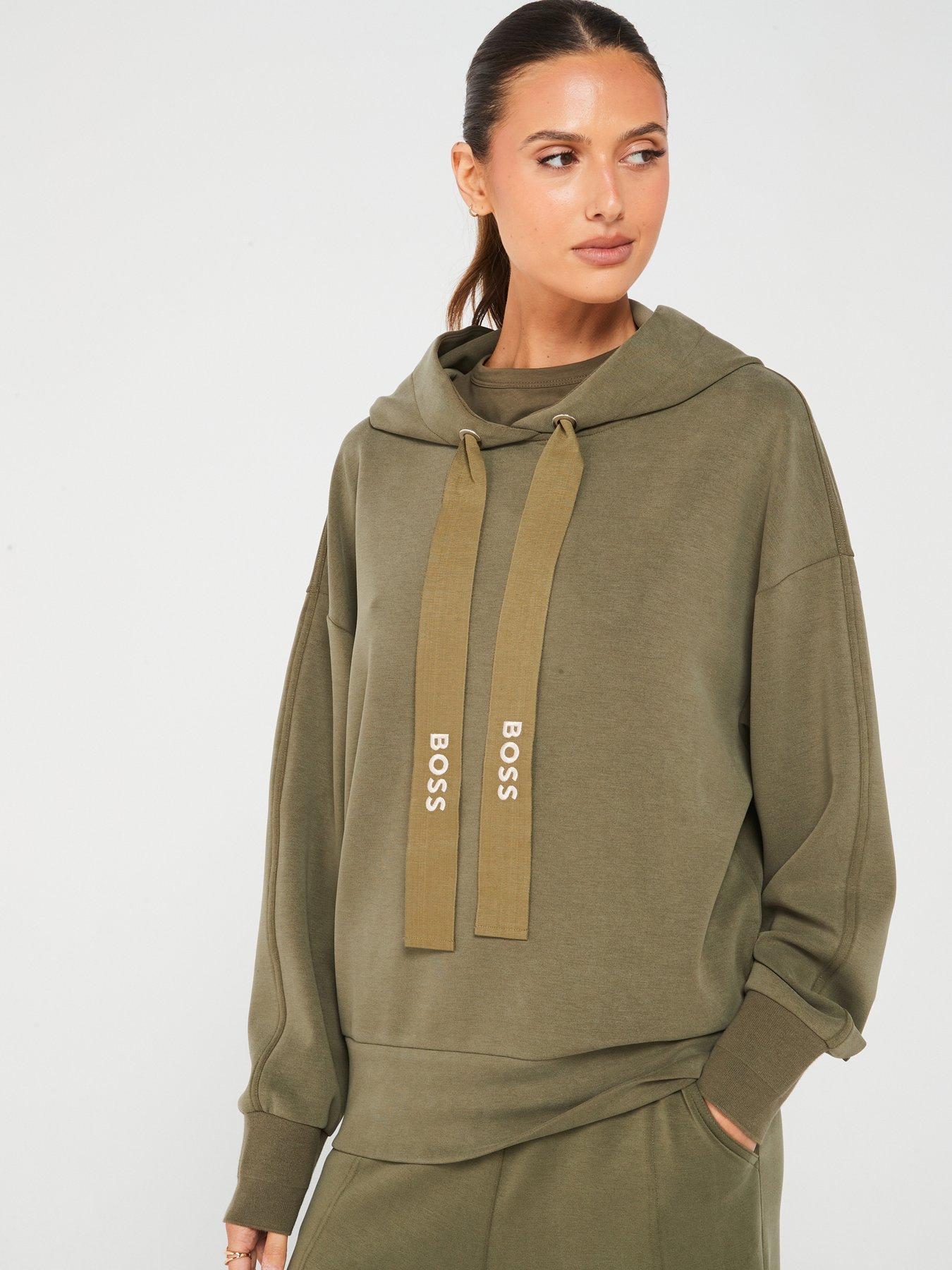 undefined Efelpa Super Soft Oversized Hoodie - Green