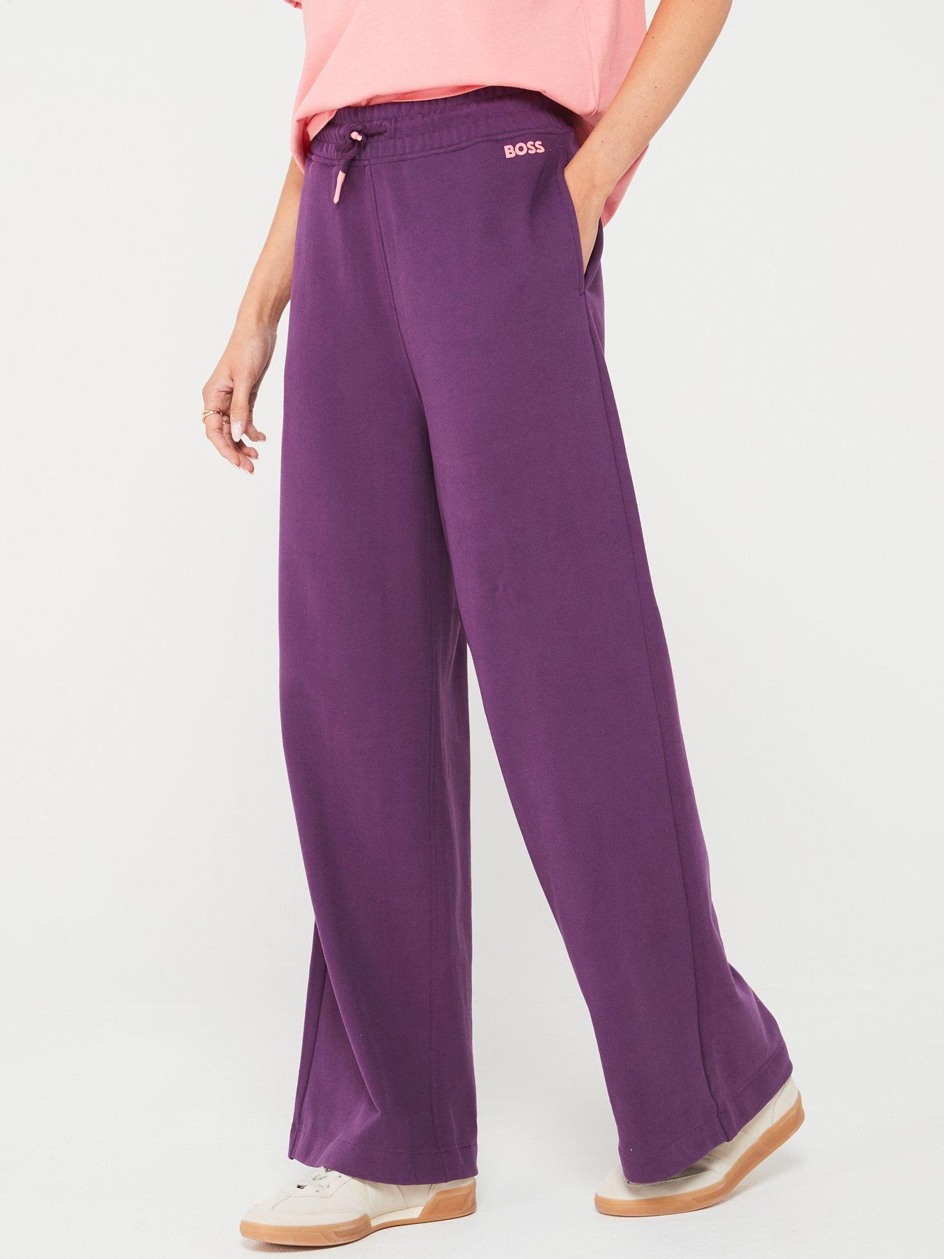 undefined Epreppant Wide Leg Joggers - Purple