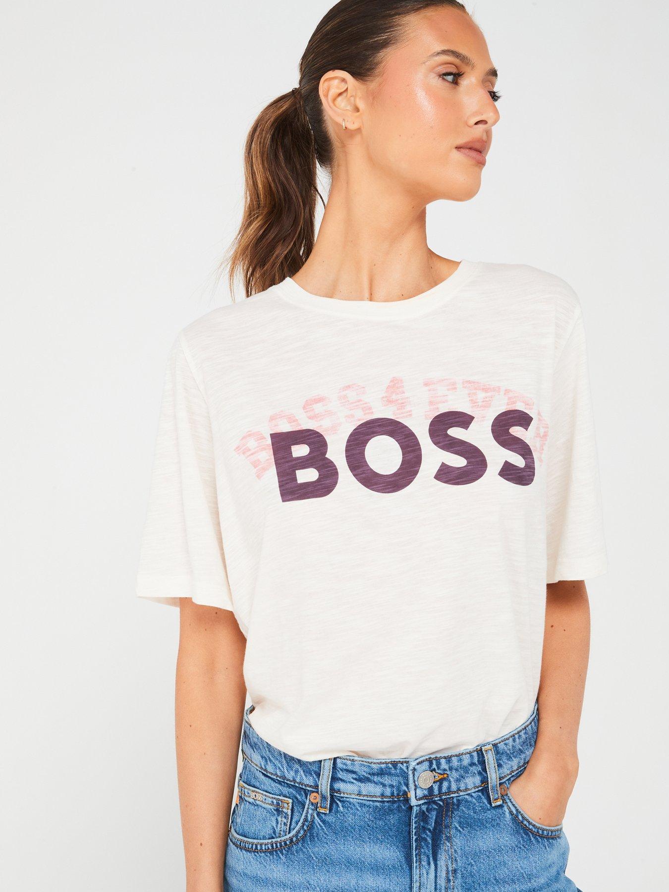 undefined Etabacky Boss 4 Ever T-shirt - White