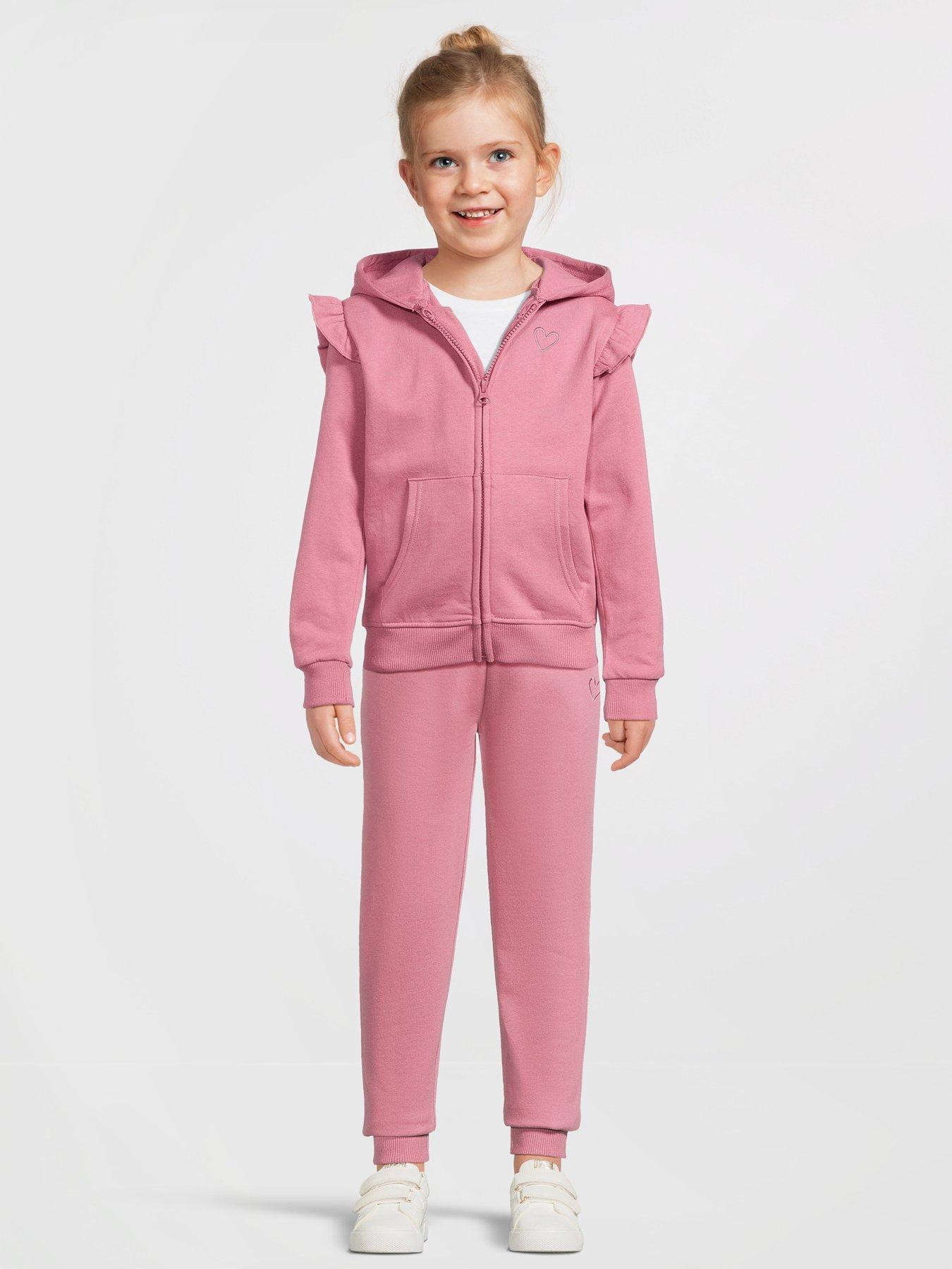 everyday-girls-frill-zip-through-hoodie-dark-pink