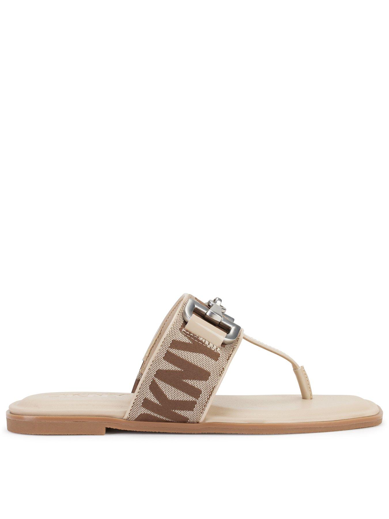 Dkny toe post sandals 2025