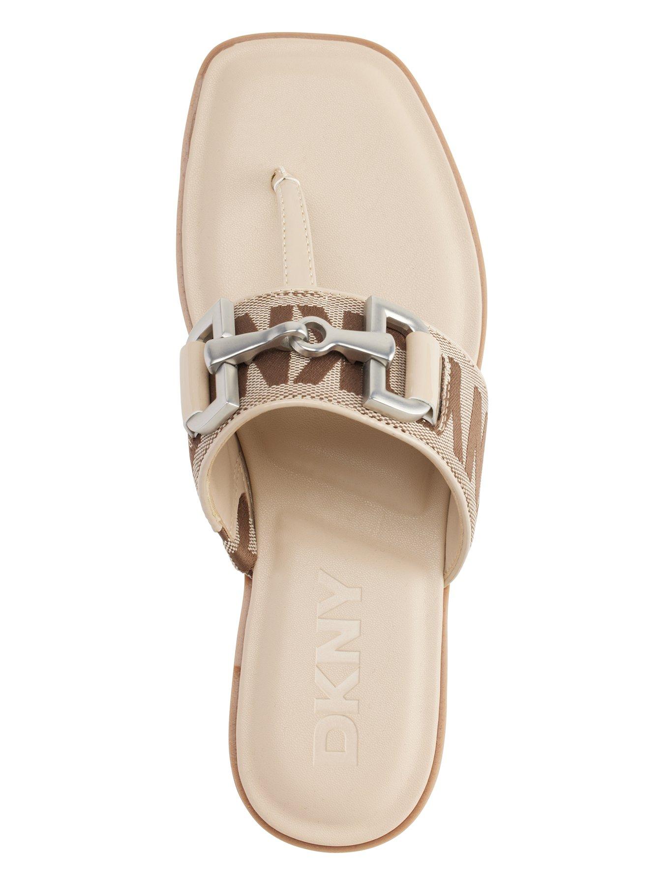 Dkny toe post sandals online