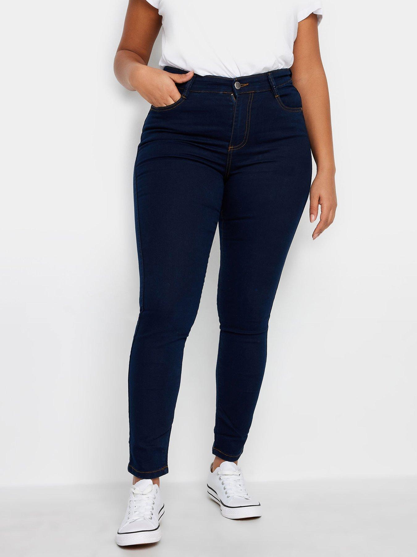 undefined Curve Fit Indigo Skinny Jean - Blue