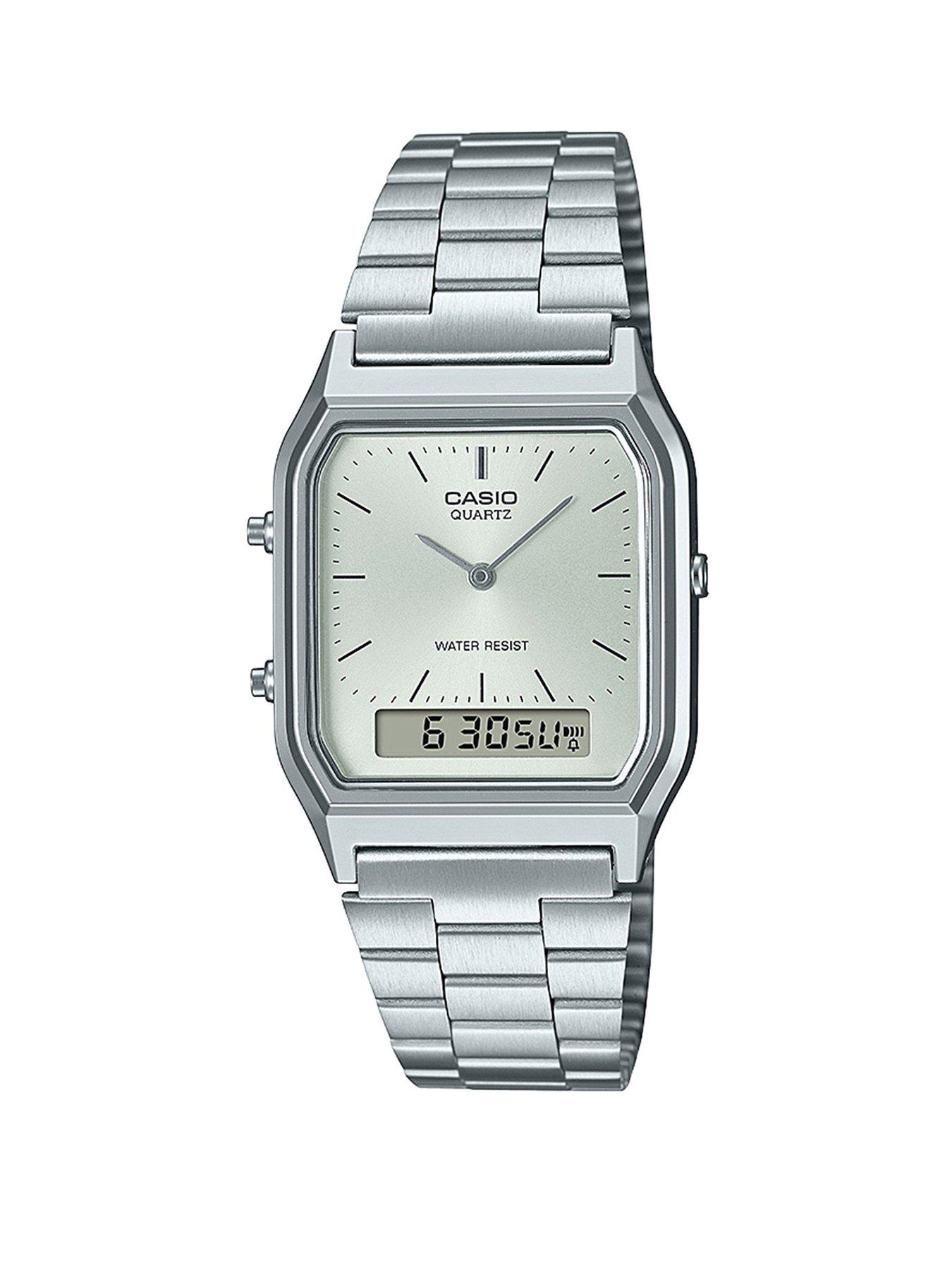 undefined AQ-230A-7AMQYES Stainless Steel Bracelet Watch