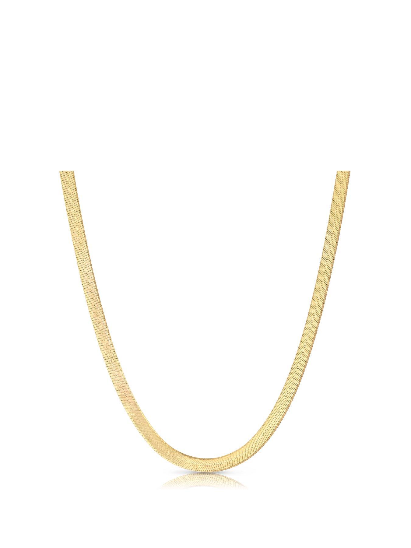 ernest-jones-9ct-yellow-gold-15-adjustable-snake-chain