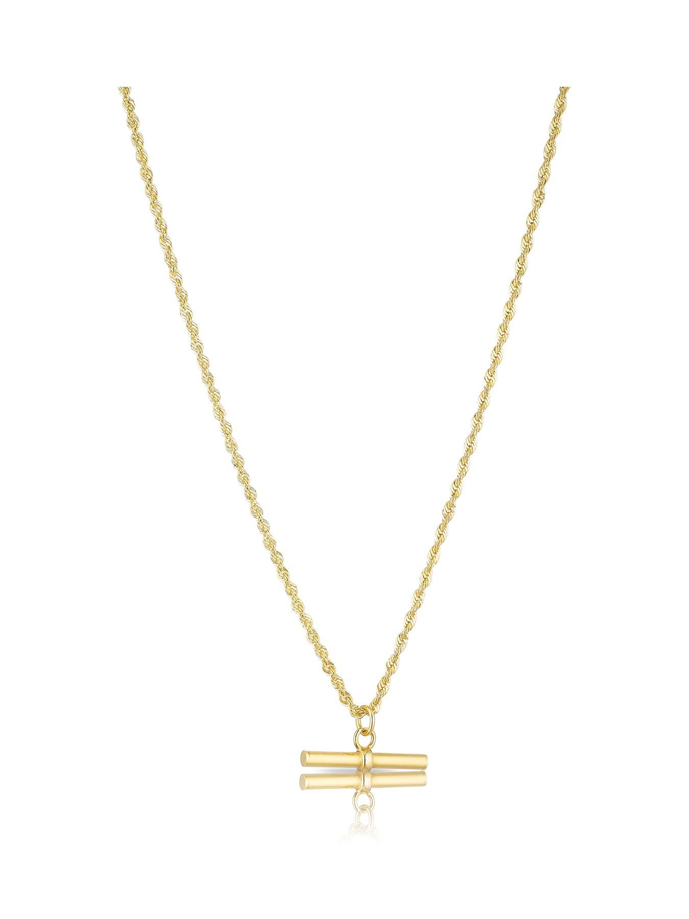 ernest-jones-9ct-yellow-gold-rope-chain-t-bar-necklace