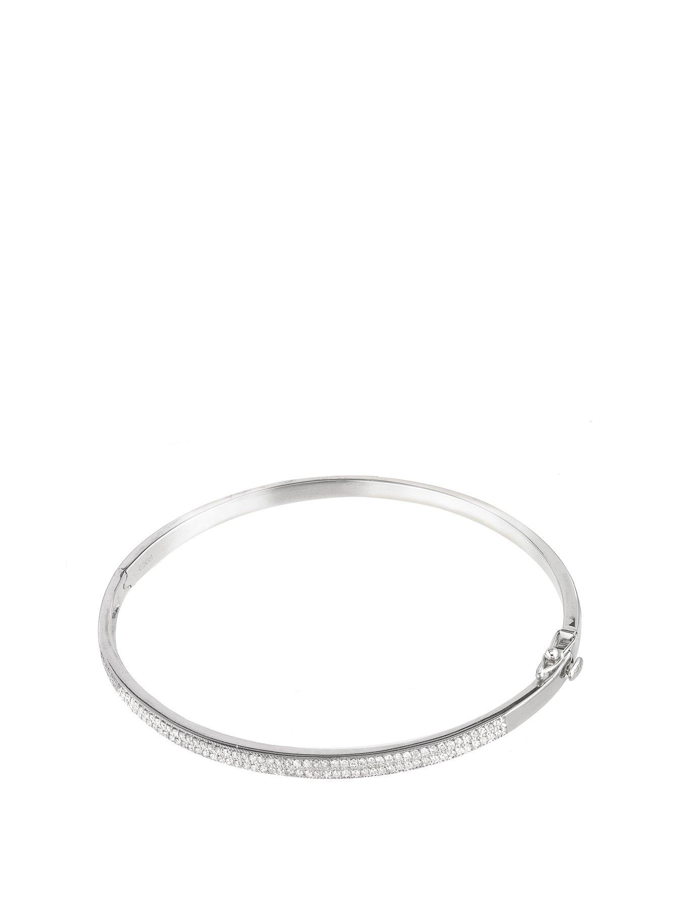 ernest-jones-9ct-white-gold-bangle-050ct-diamond-bangle