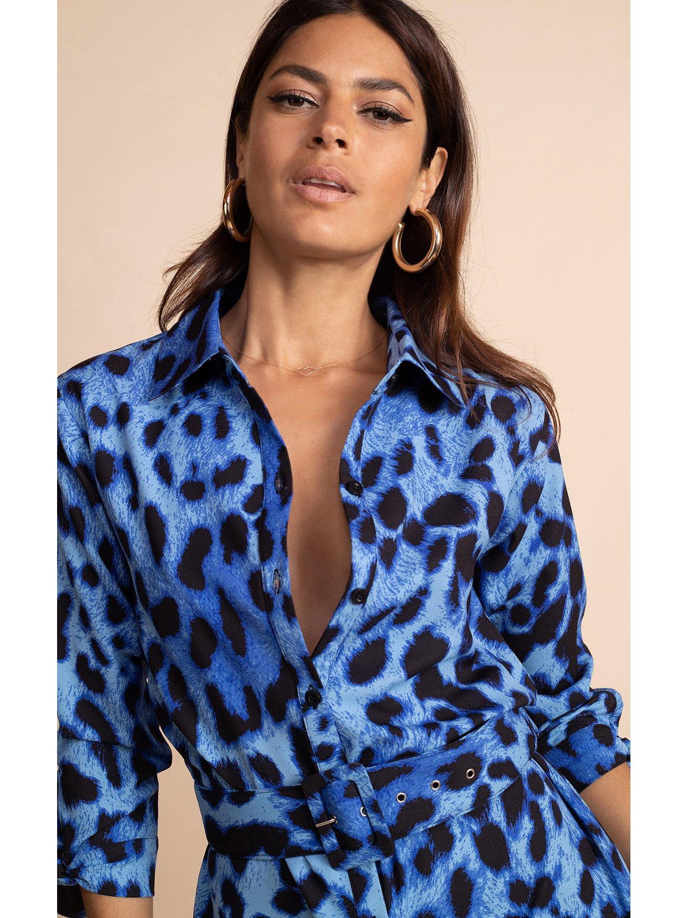 Petitebella Hundekleid In Leopard Mit Herz – Baumwolle-Shirt & Gold-Tutu, Größen XS Bis XXL