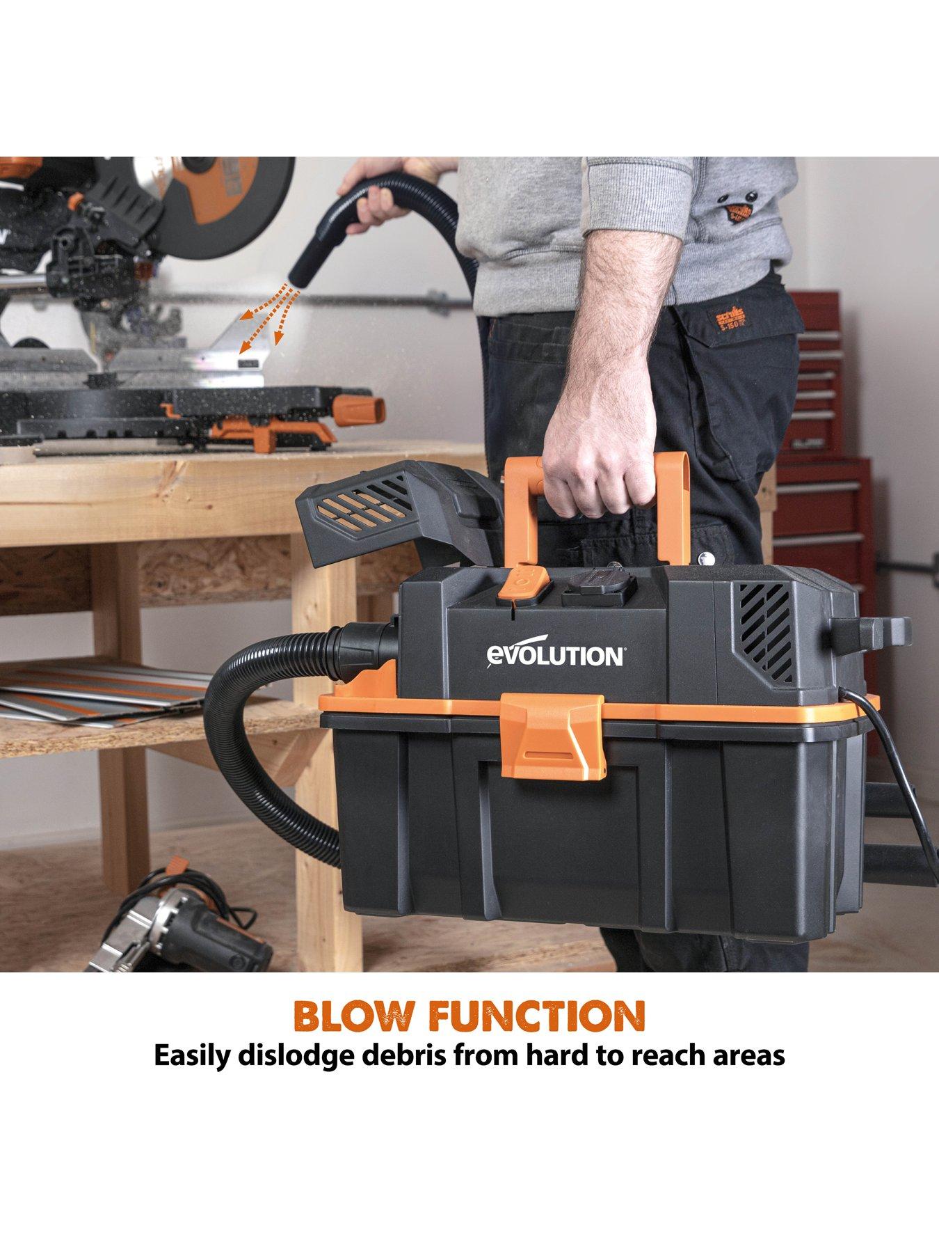  image of evolution-corded-wet-amp-dry-vaccum-with-power-take-off-230v-r15vac