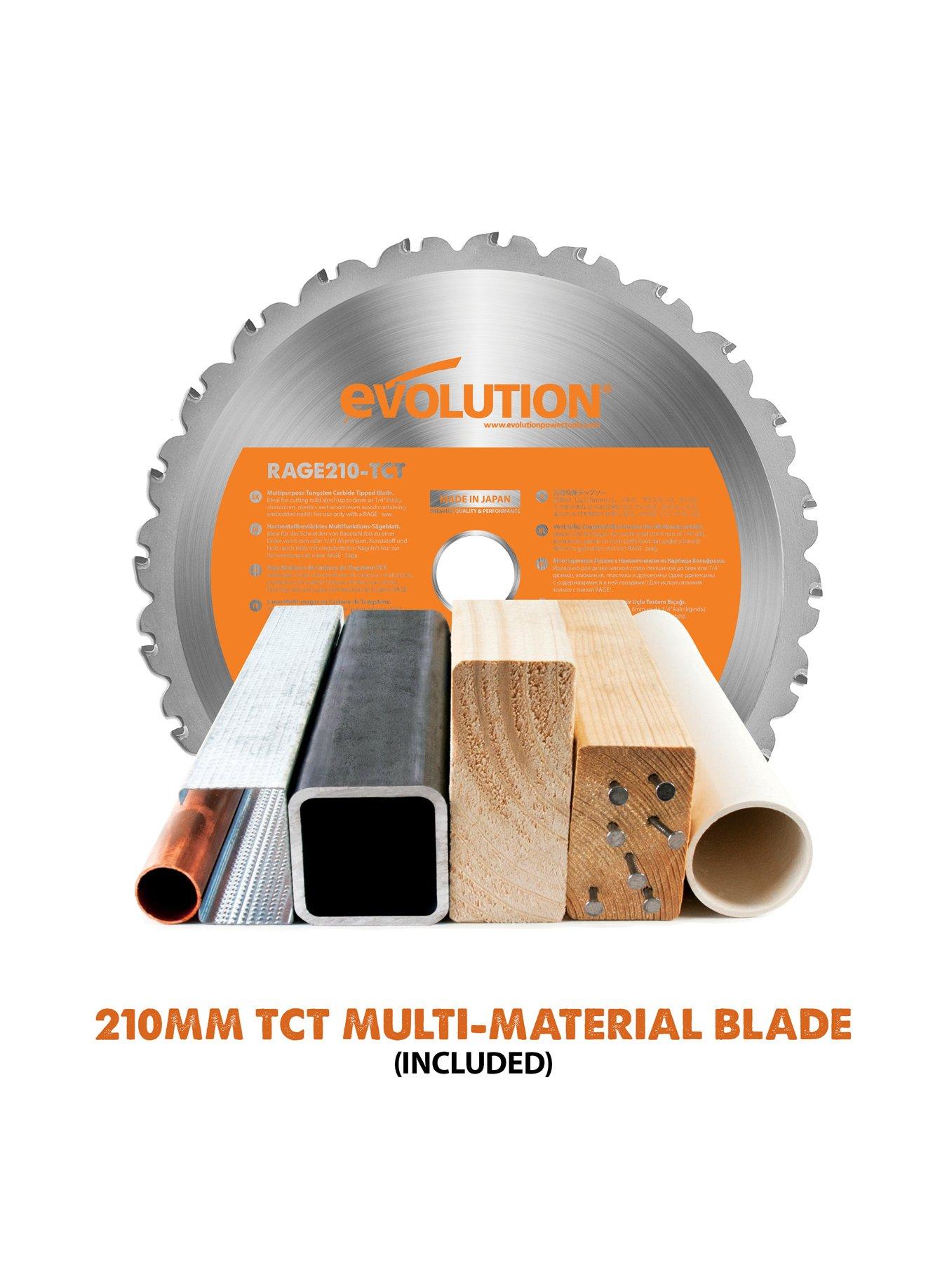 Image 2 of 7 of Evolution R210SMS+ 210mm Sliding Mitre Saw