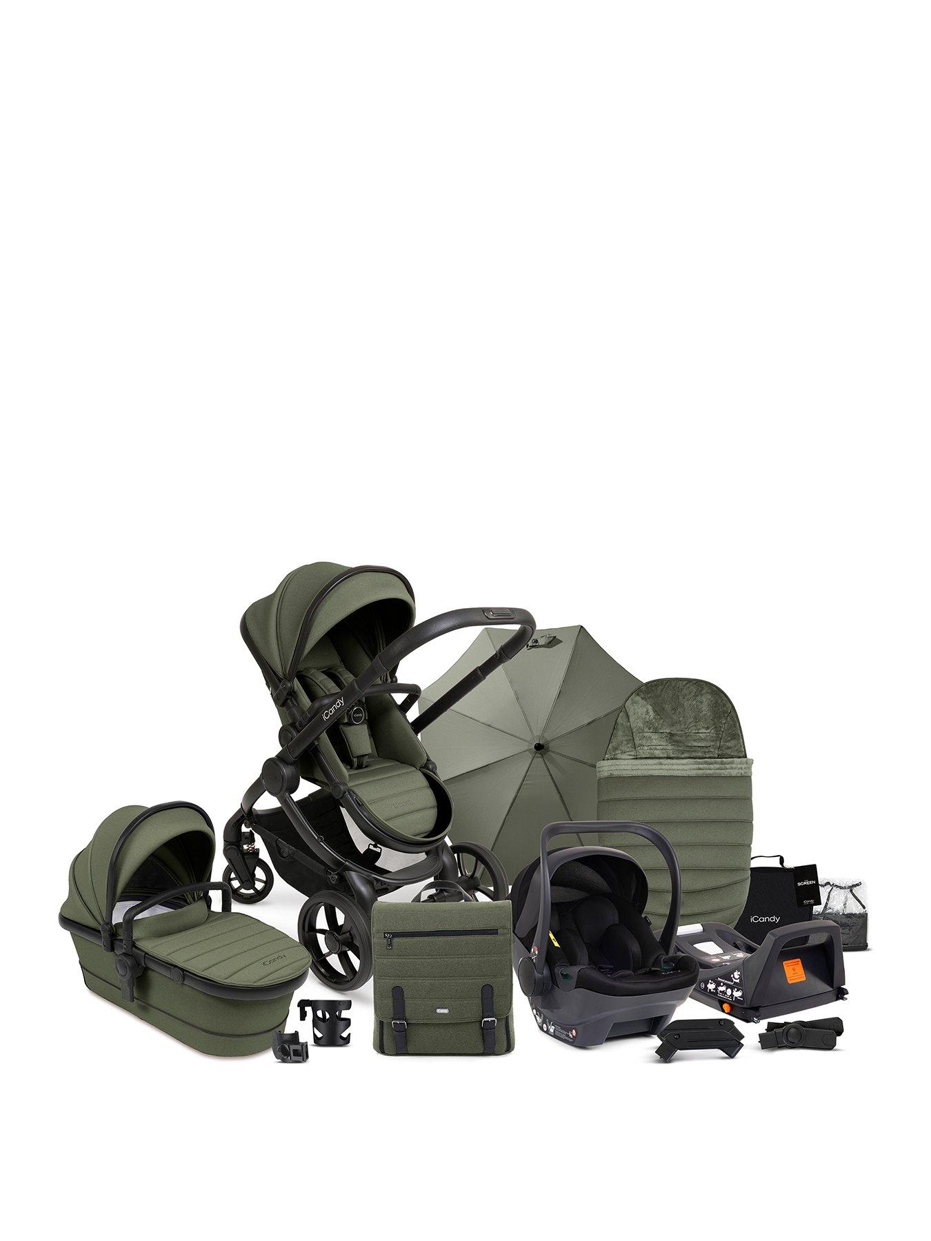 undefined Peach 7 Travel System - Ivy