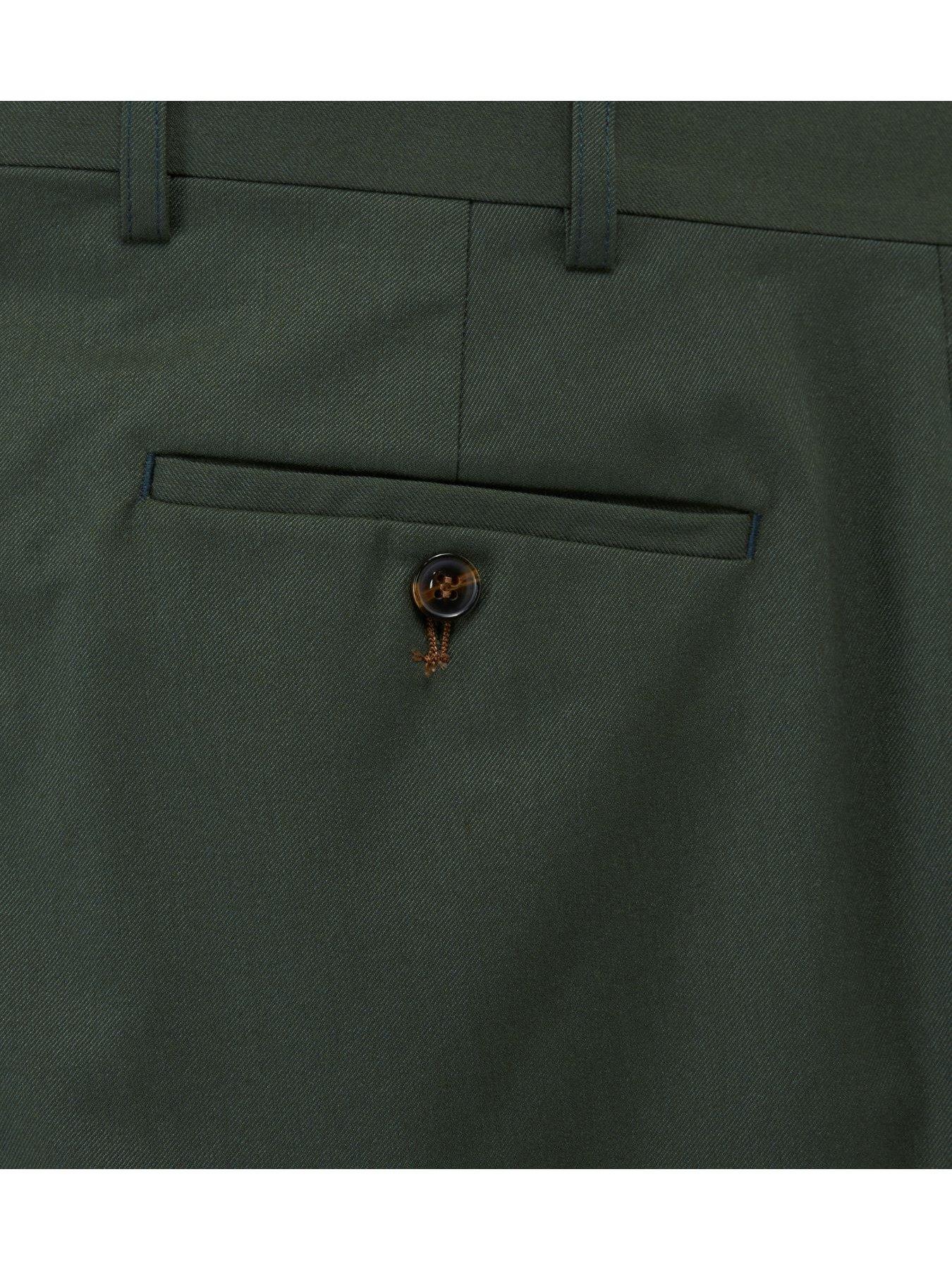  image of skopes-harvey-tailored-suit-trousers-dark-green