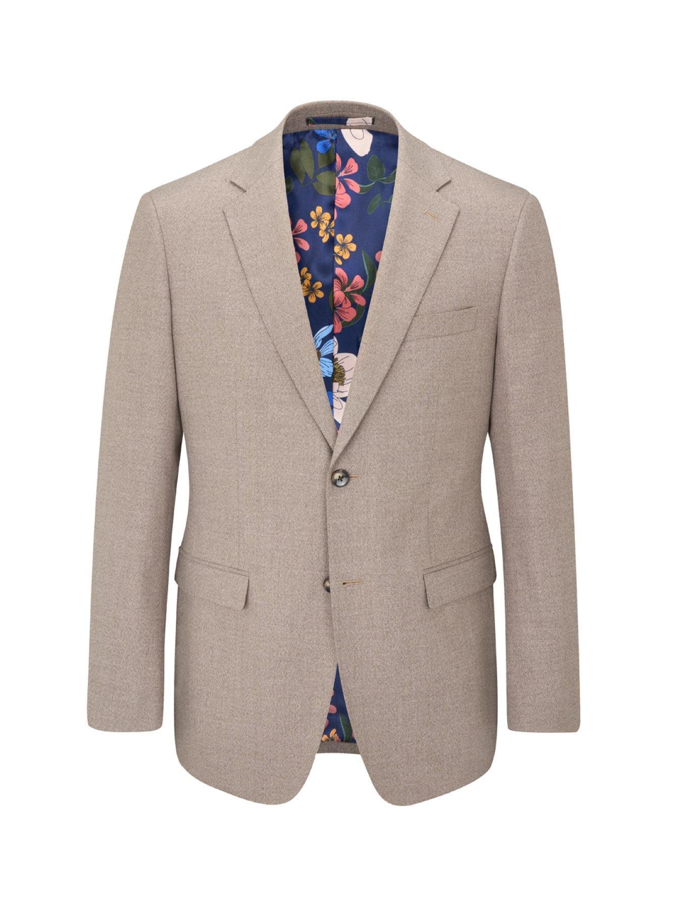  image of skopes-jodrell-tailored-suit-jacket-beige