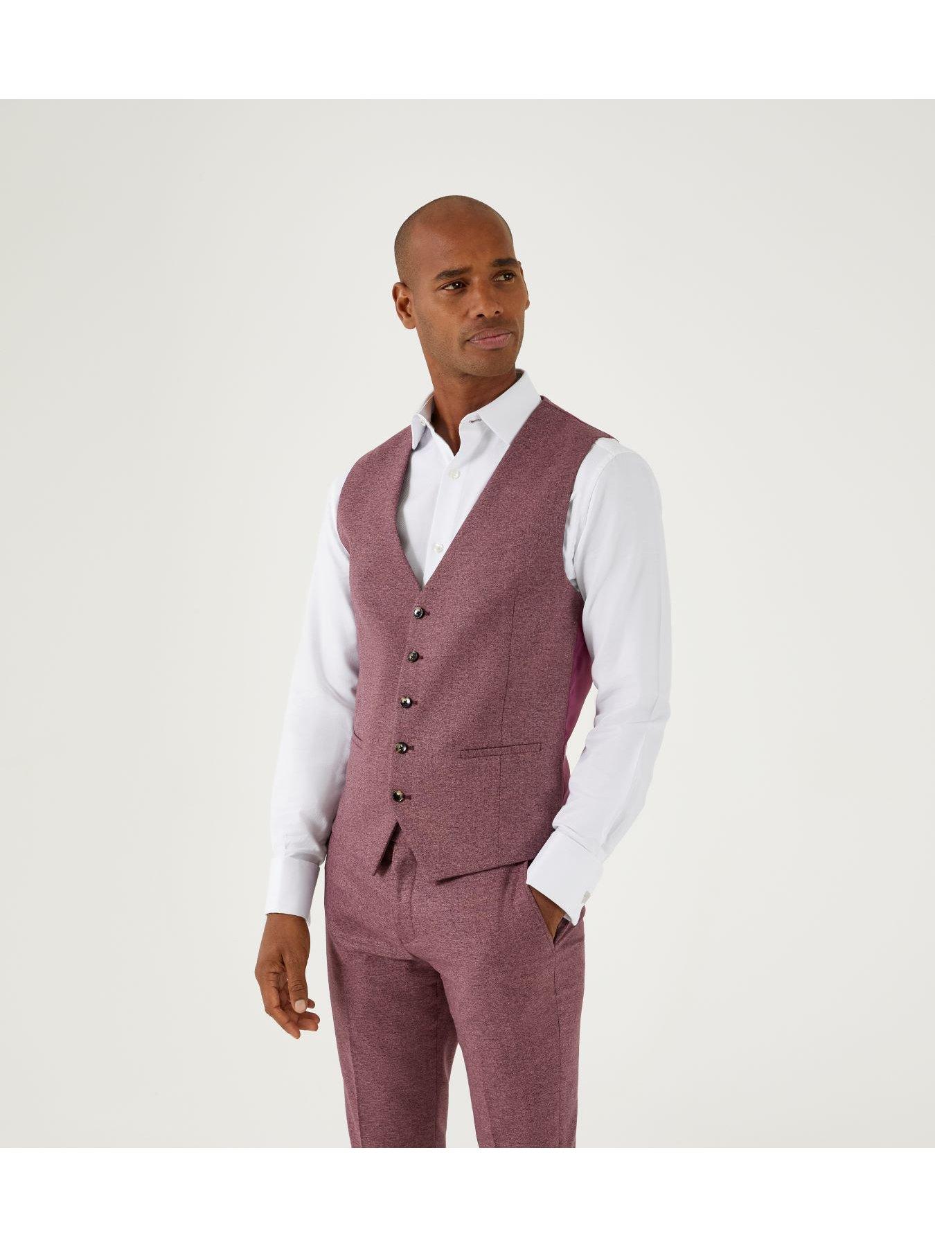 Skopes Jodrell Standard Waistcoat - Dark Red