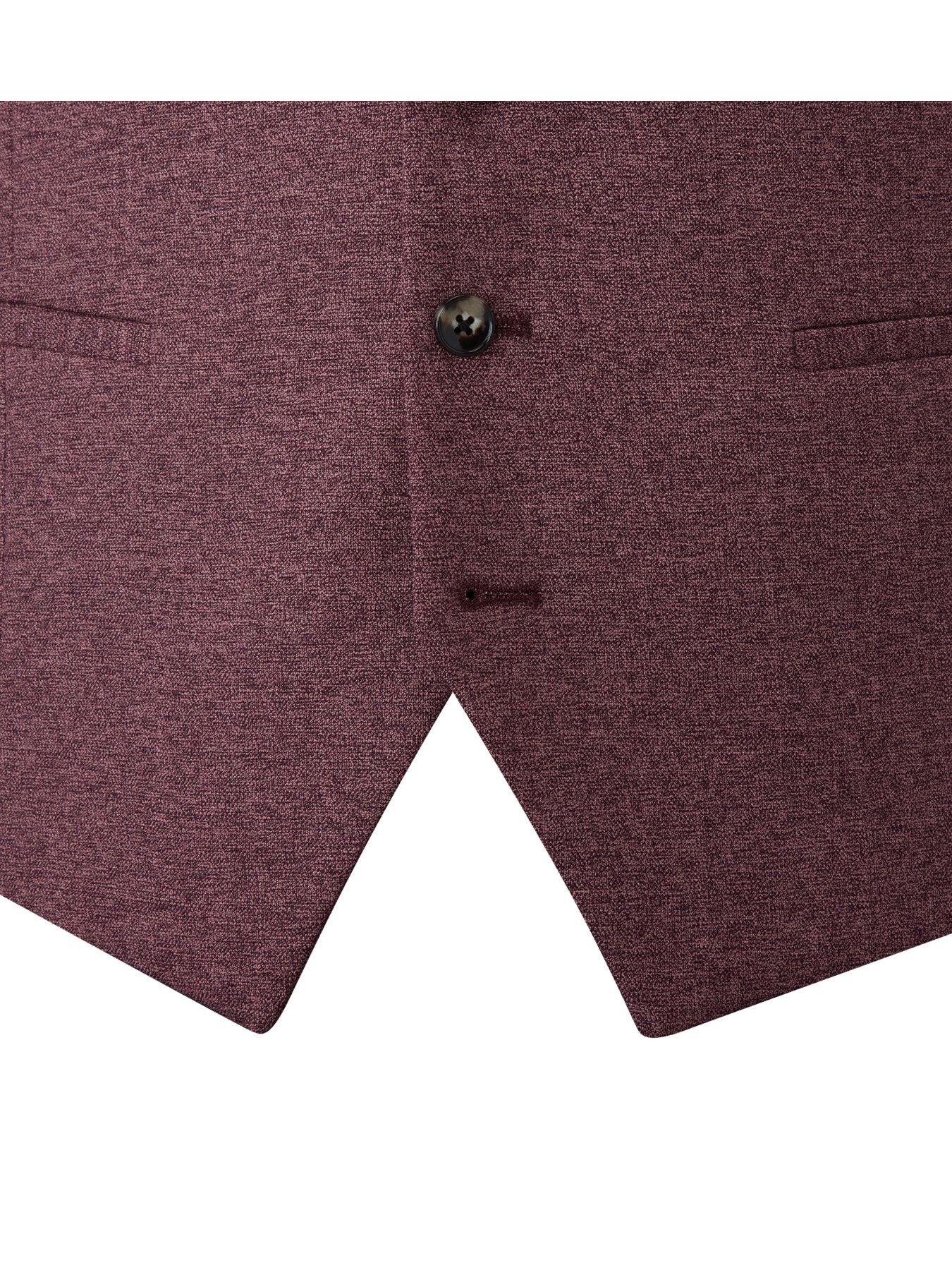 Image 4 of 5 of Skopes Jodrell Standard Waistcoat - Dark Red