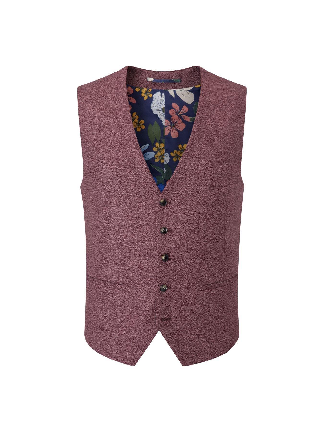 Image 5 of 5 of Skopes Jodrell Standard Waistcoat - Dark Red