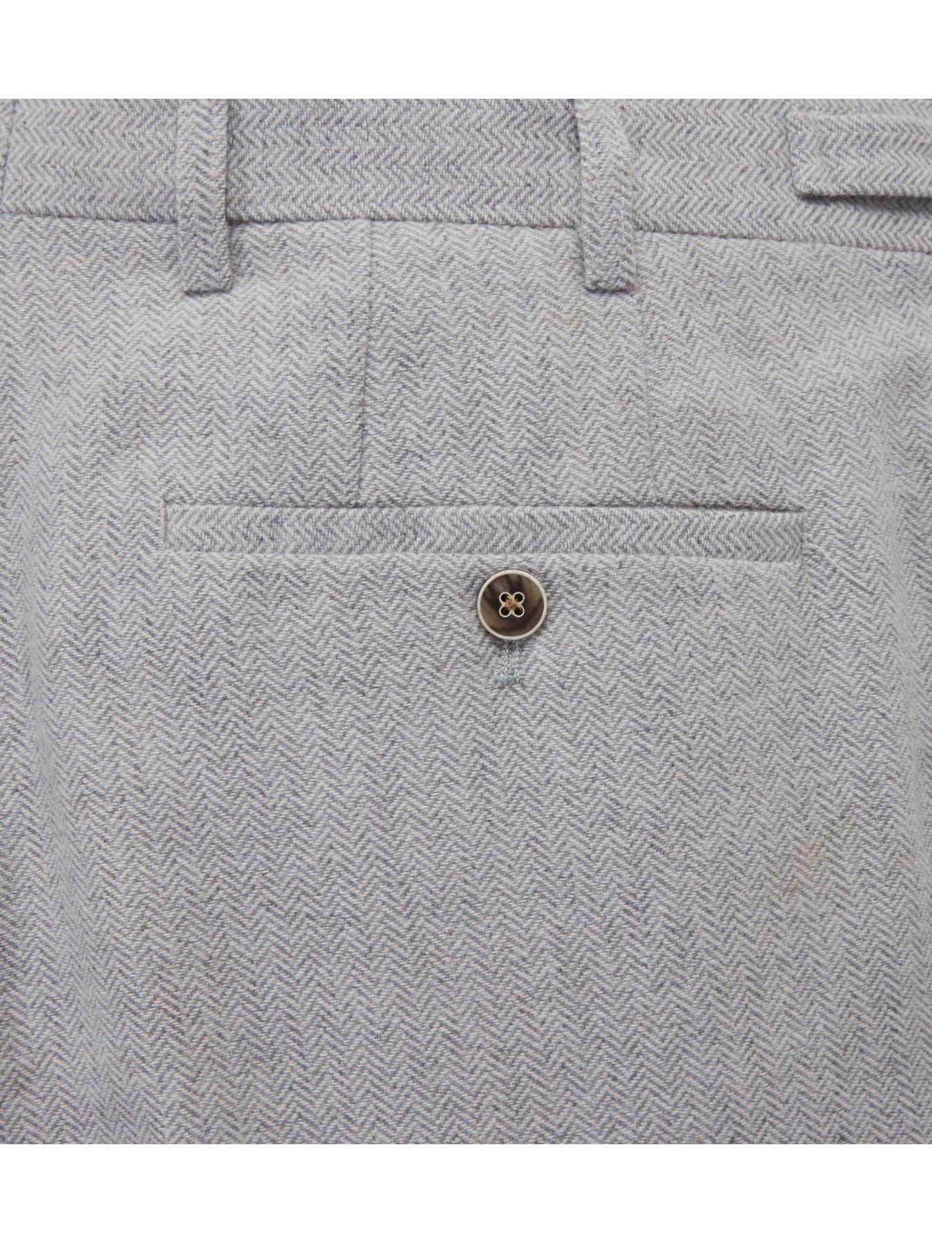 Image 4 of 5 of Skopes Jude Tailored Suit Trousers - Light Grey