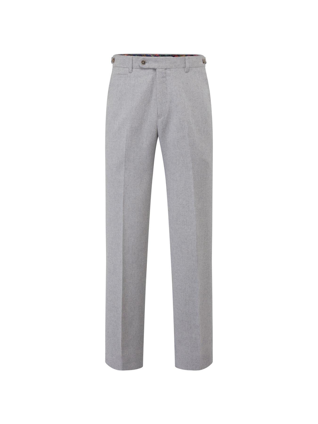 Image 5 of 5 of Skopes Jude Tailored Suit Trousers - Light Grey