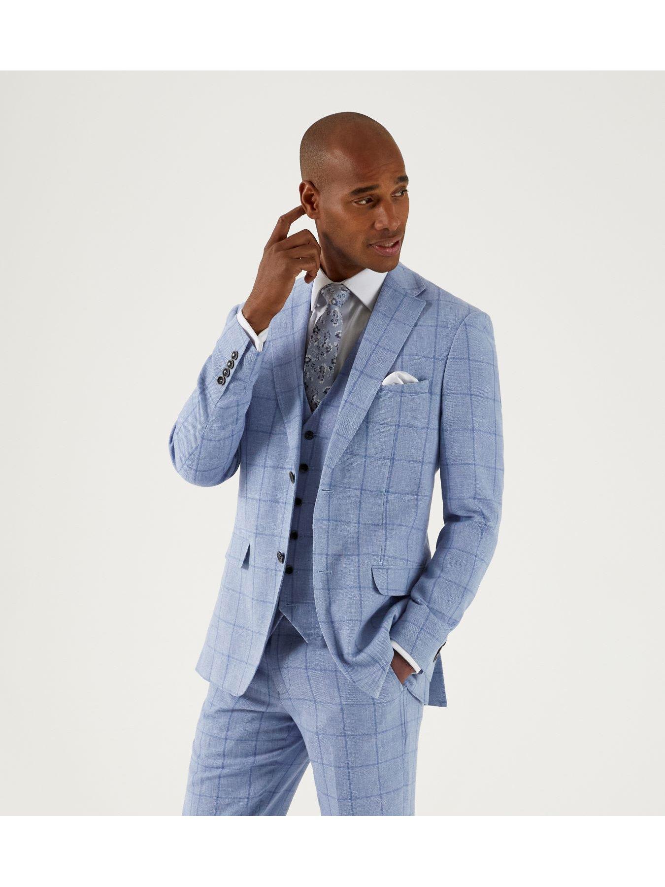 skopes-dudley-check-tailored-suit-jacket-light-blue