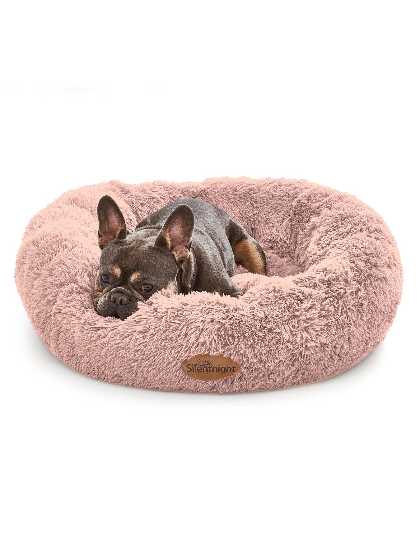 Silentnight Calming Donut Pet Bed Blush