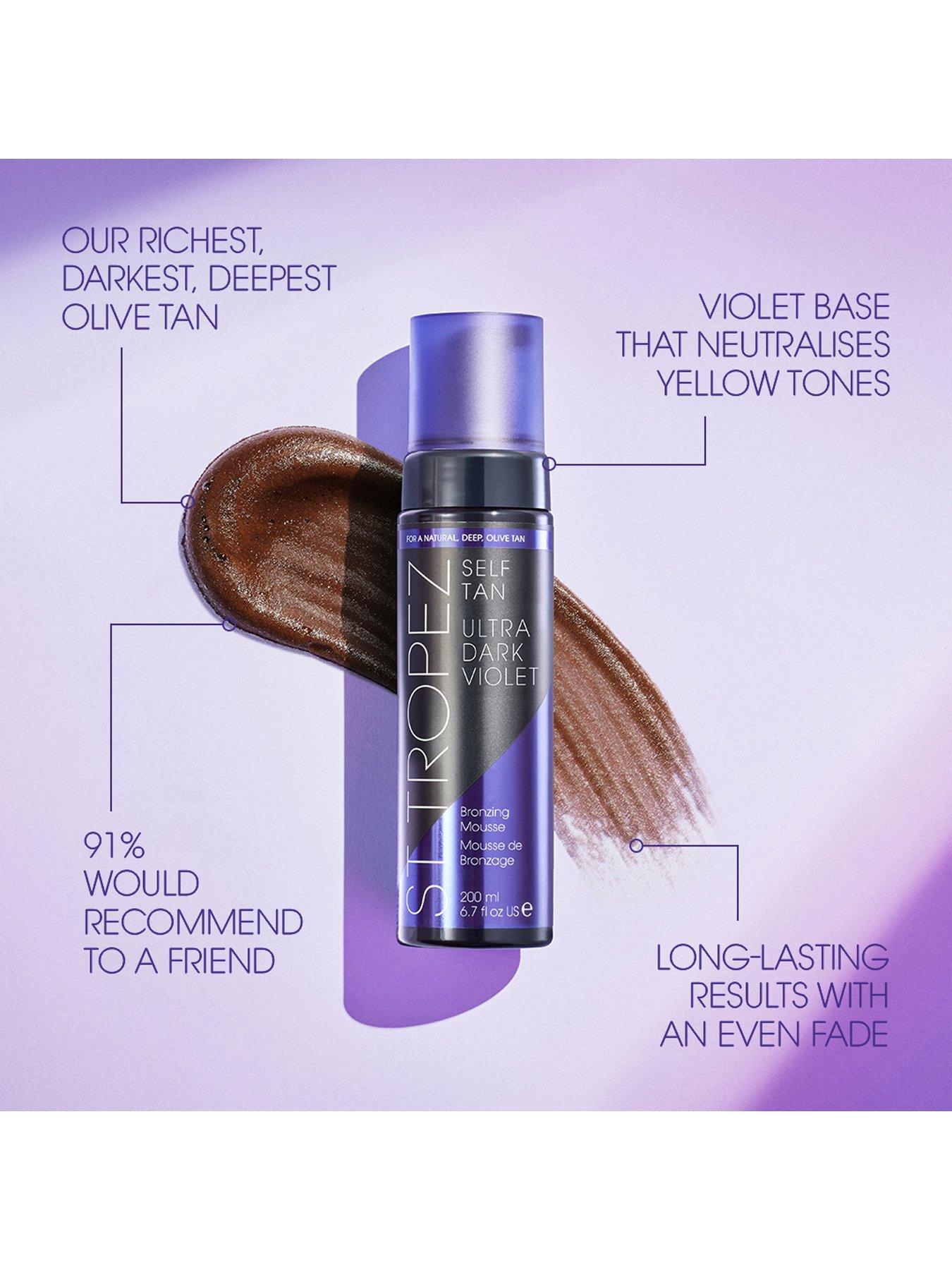  image of st-tropez-self-tan-ultra-dark-violet-bronzing-mousse-200ml