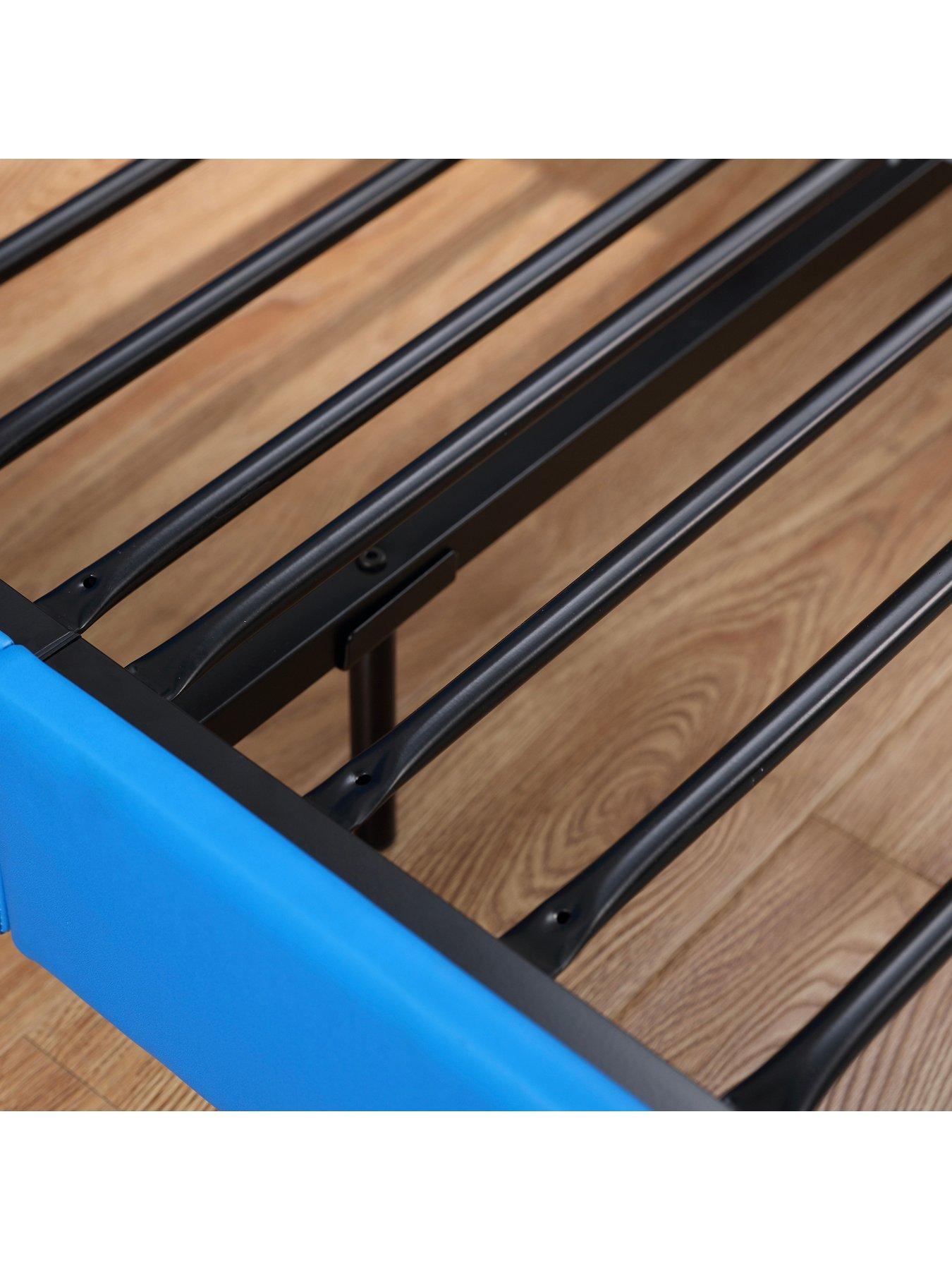 X Rocker Nintendo Super Mario Single Bed Frame - Blue | Littlewoods