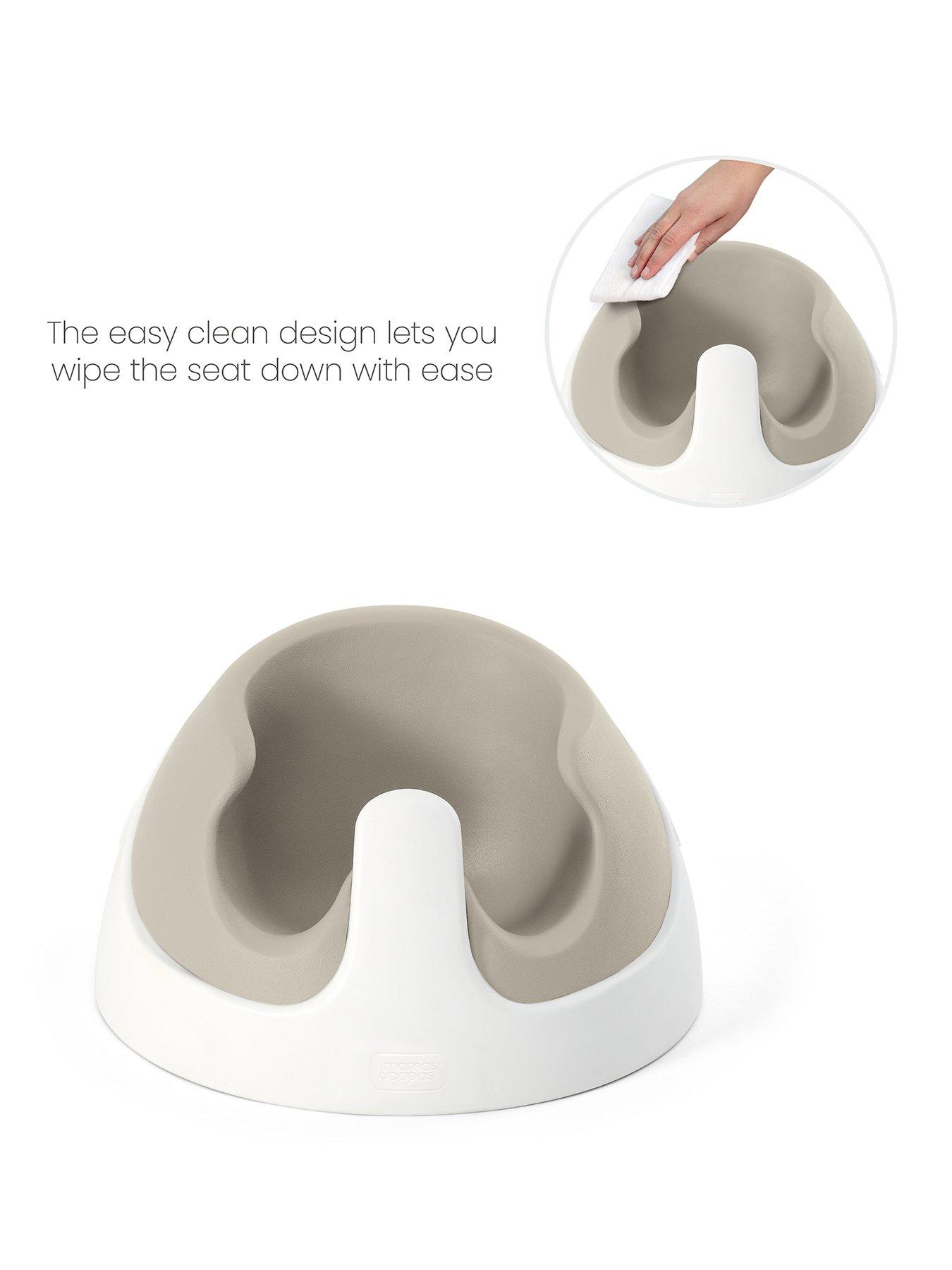  image of mamas-papas-baby-snug-and-activity-tray-clay
