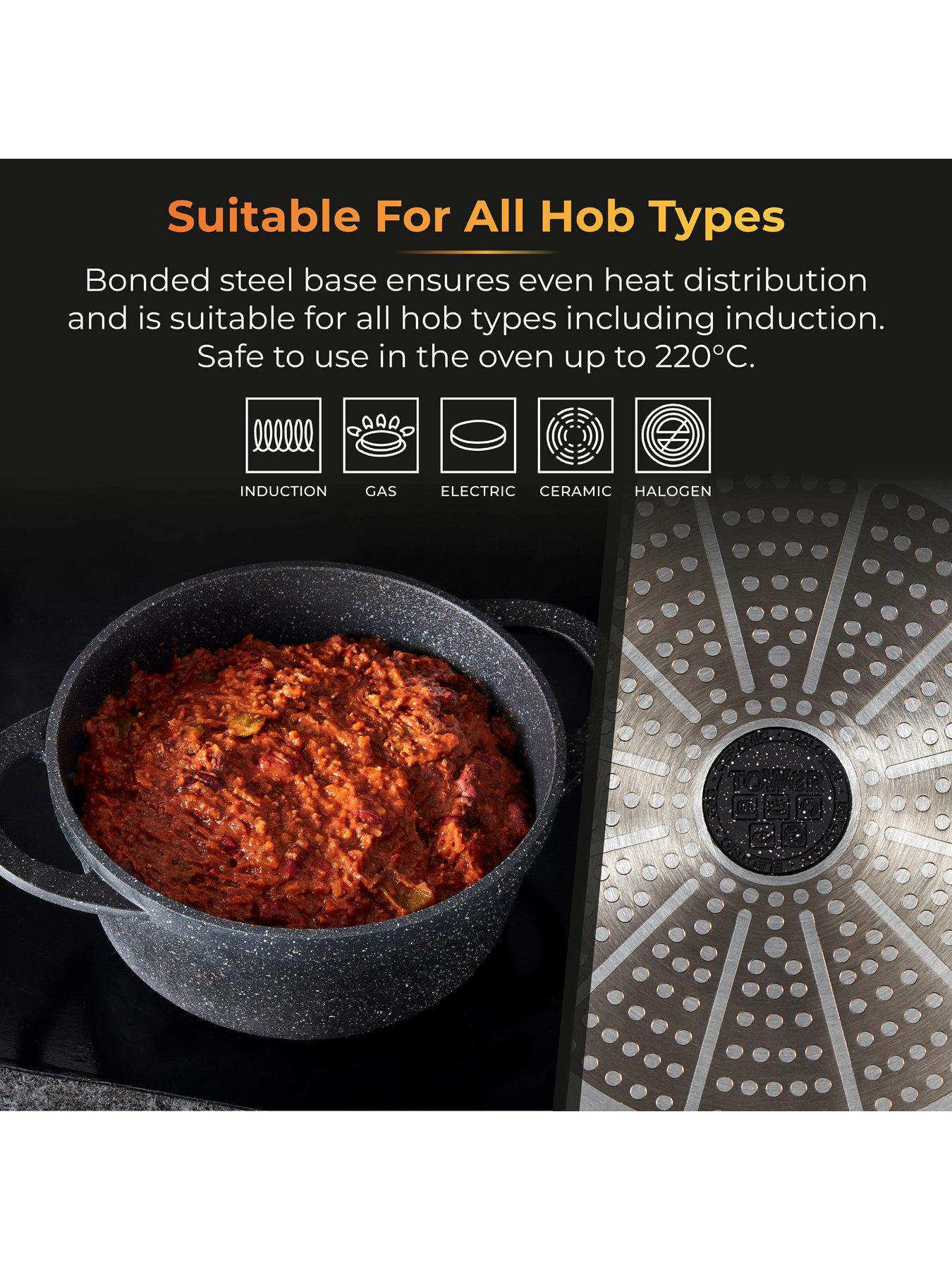  image of tower-precision-24-cm-casserole-with-lid