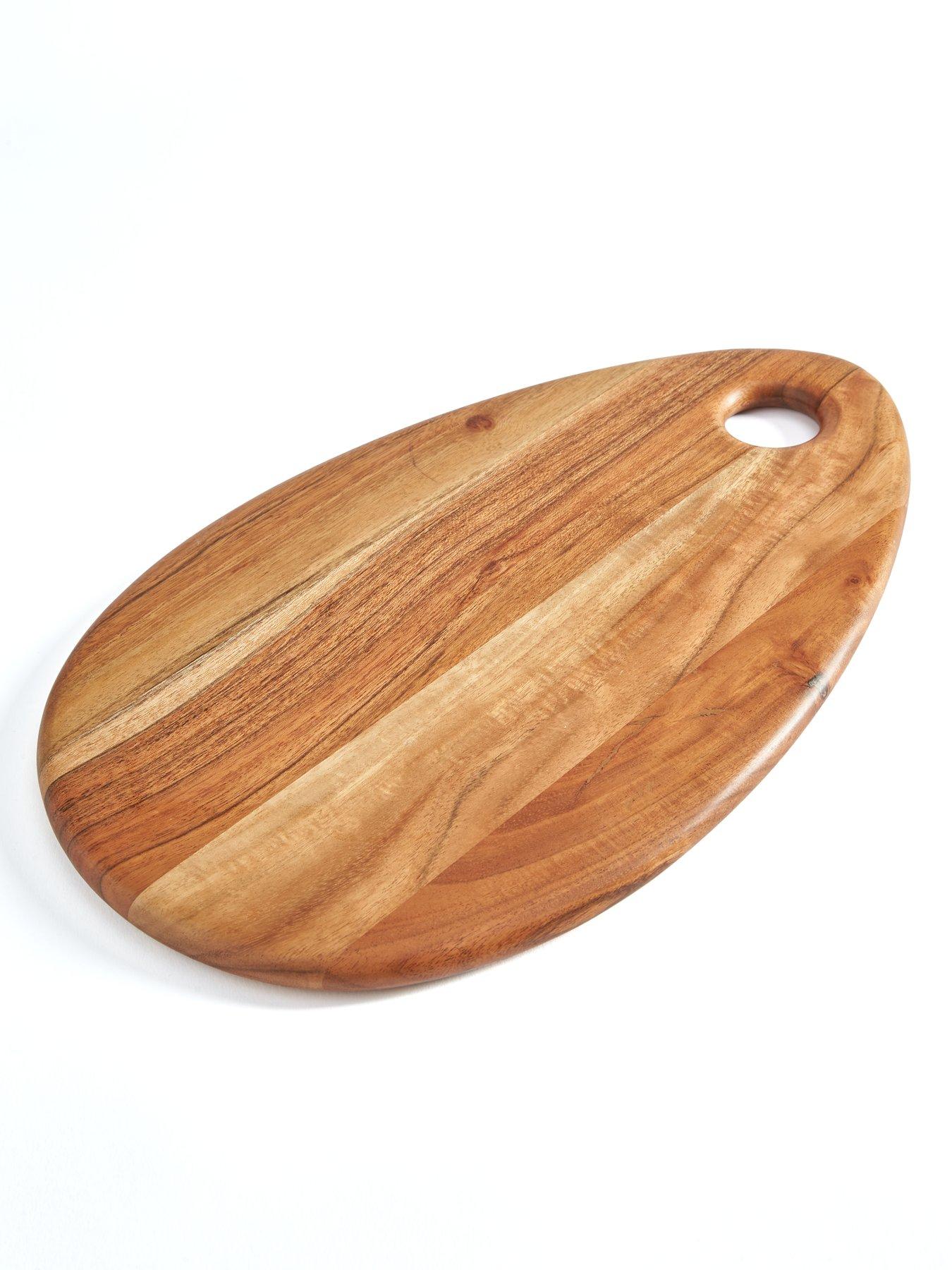 Image 3 of 6 of The Very Collection Acacia Pebble Serving Board