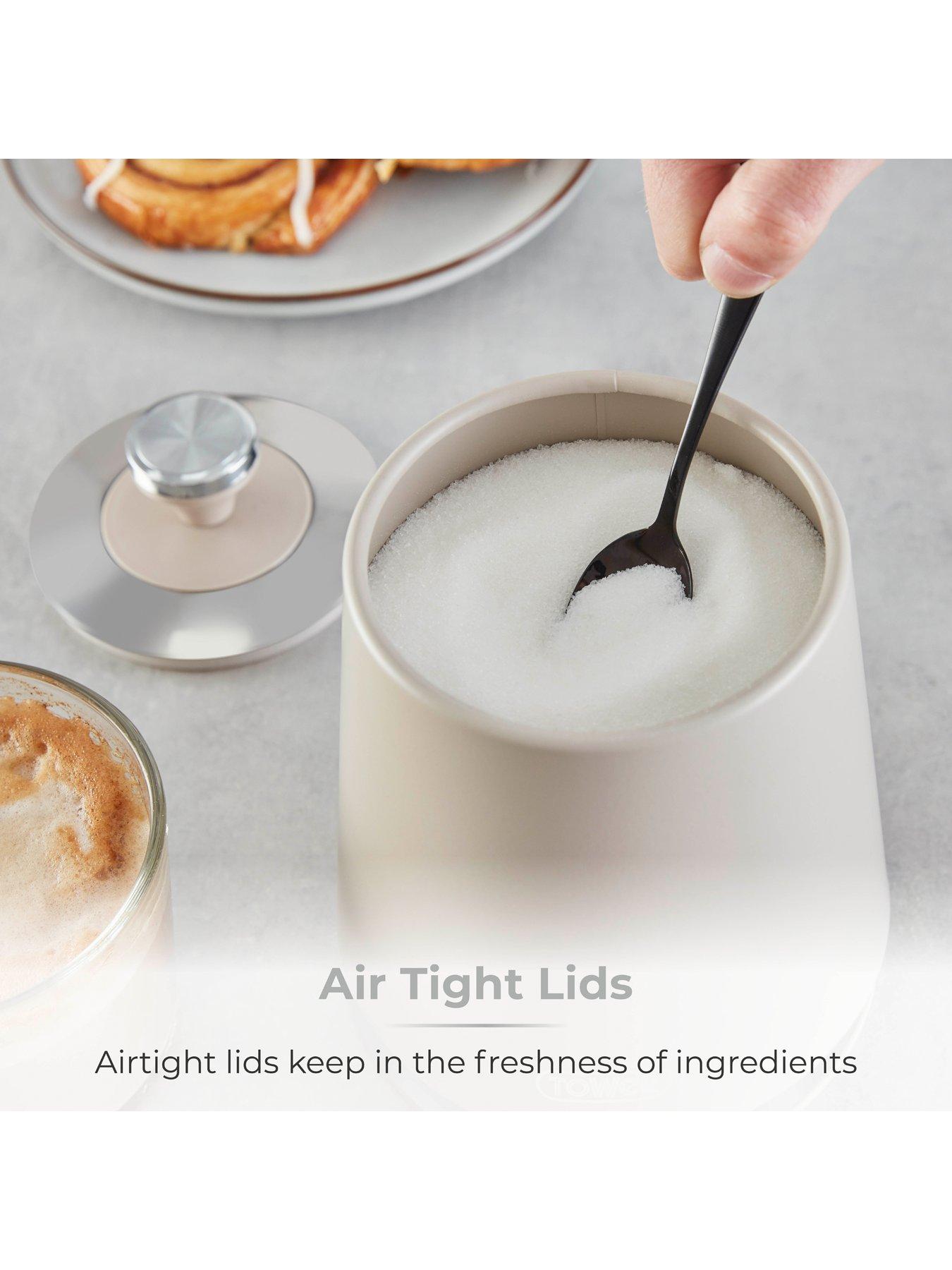  image of tower-cavaletto-set-of-3-canisters-latte