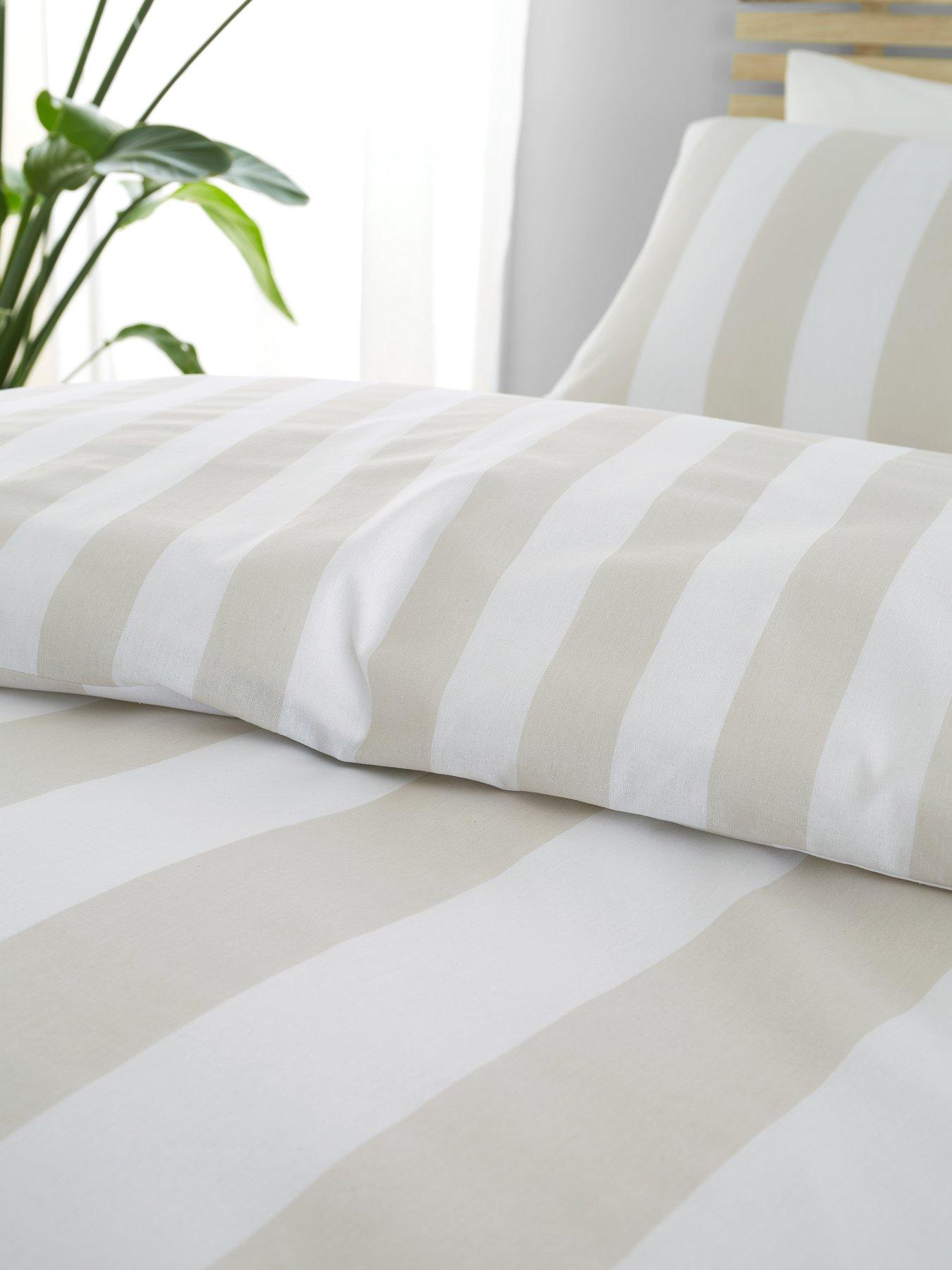 Image 5 of 5 of Catherine Lansfield Cove Stripe Duvet Set