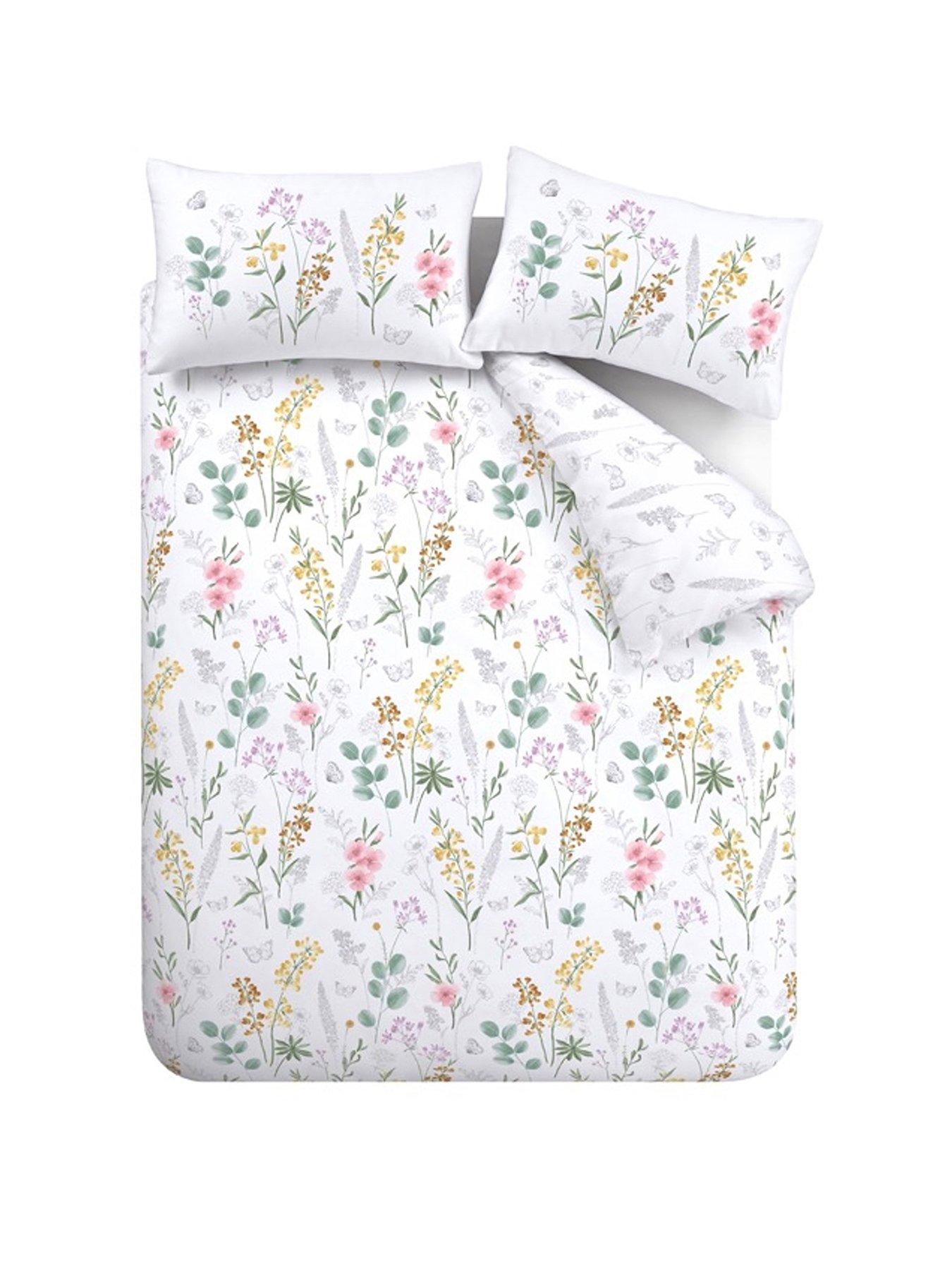 Image 2 of 6 of Catherine Lansfield Emilia Floral Duvet Cover Set