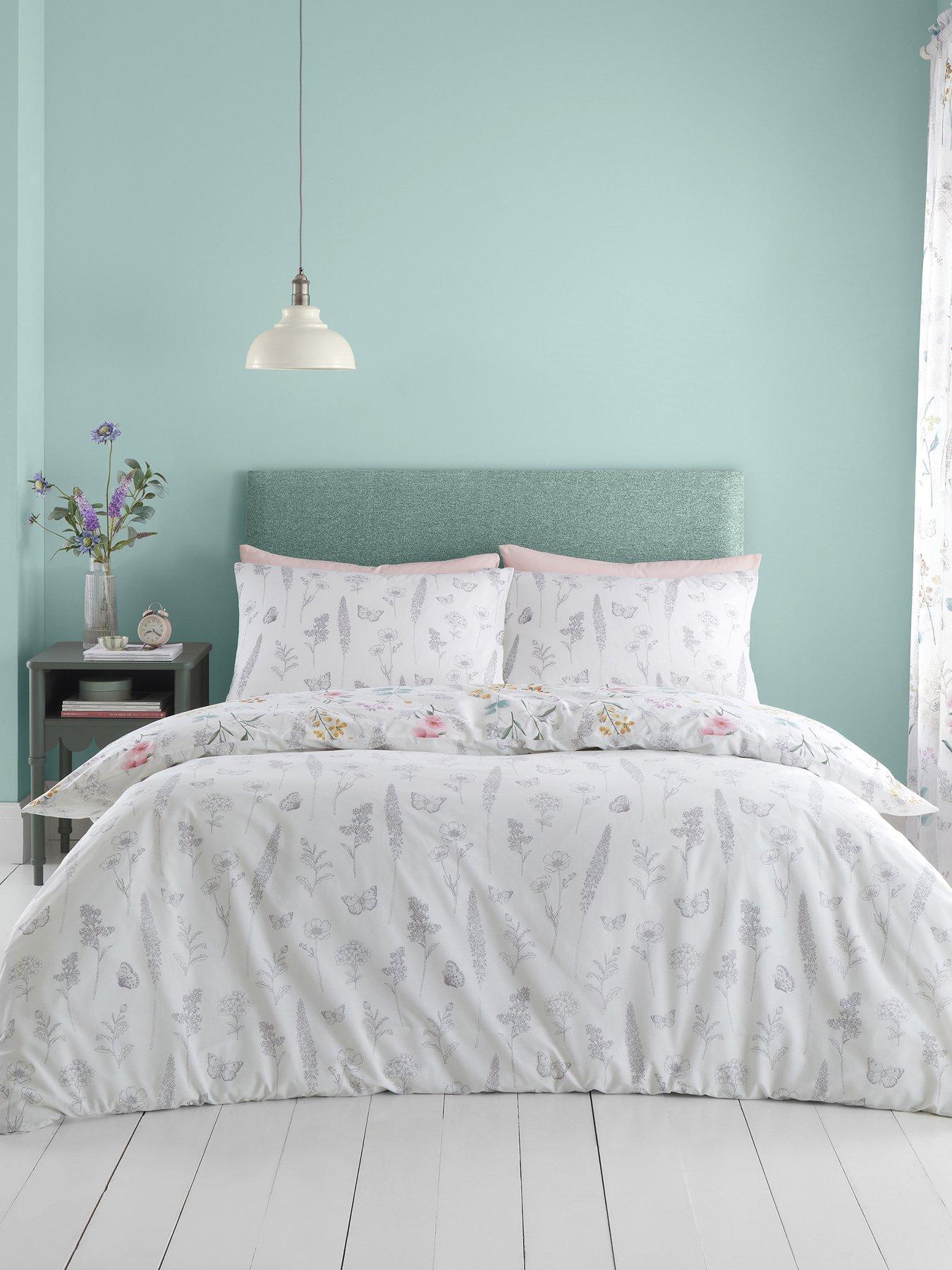 Image 3 of 6 of Catherine Lansfield Emilia Floral Duvet Cover Set