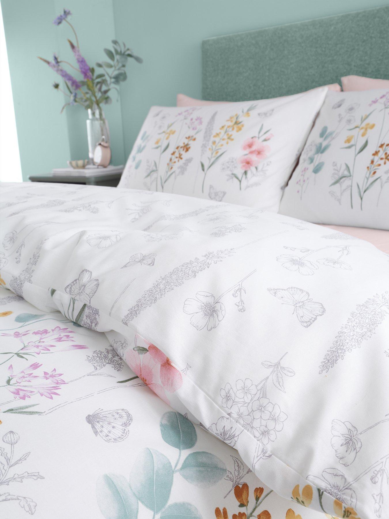 Image 5 of 6 of Catherine Lansfield Emilia Floral Duvet Cover Set